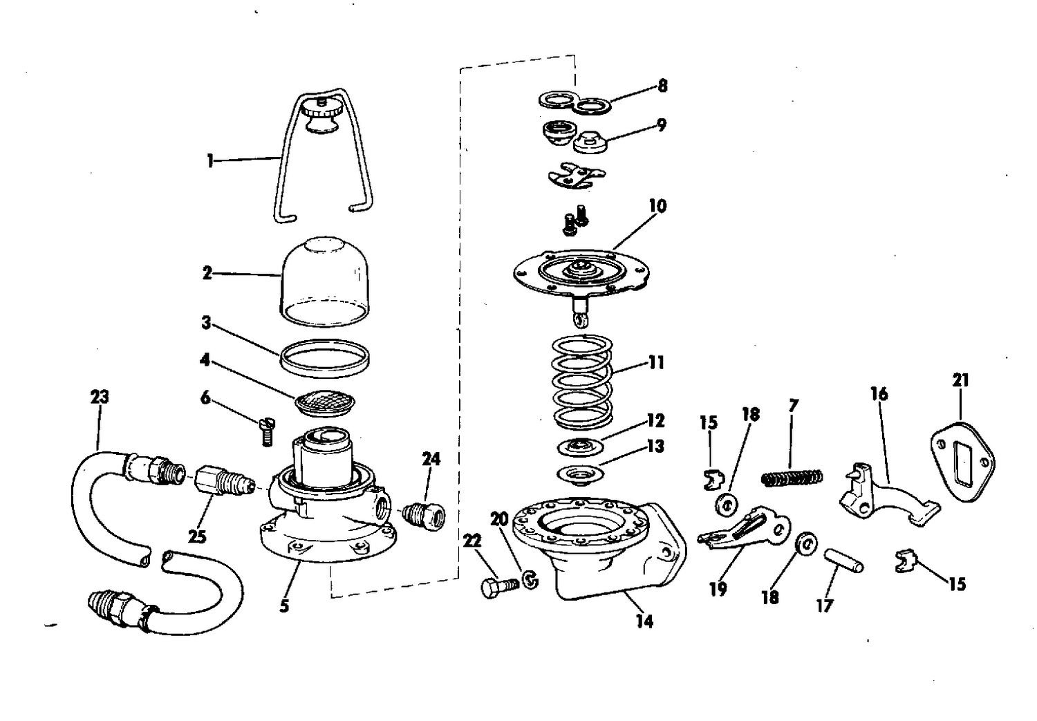 FUEL PUMP GROUP 90 HP