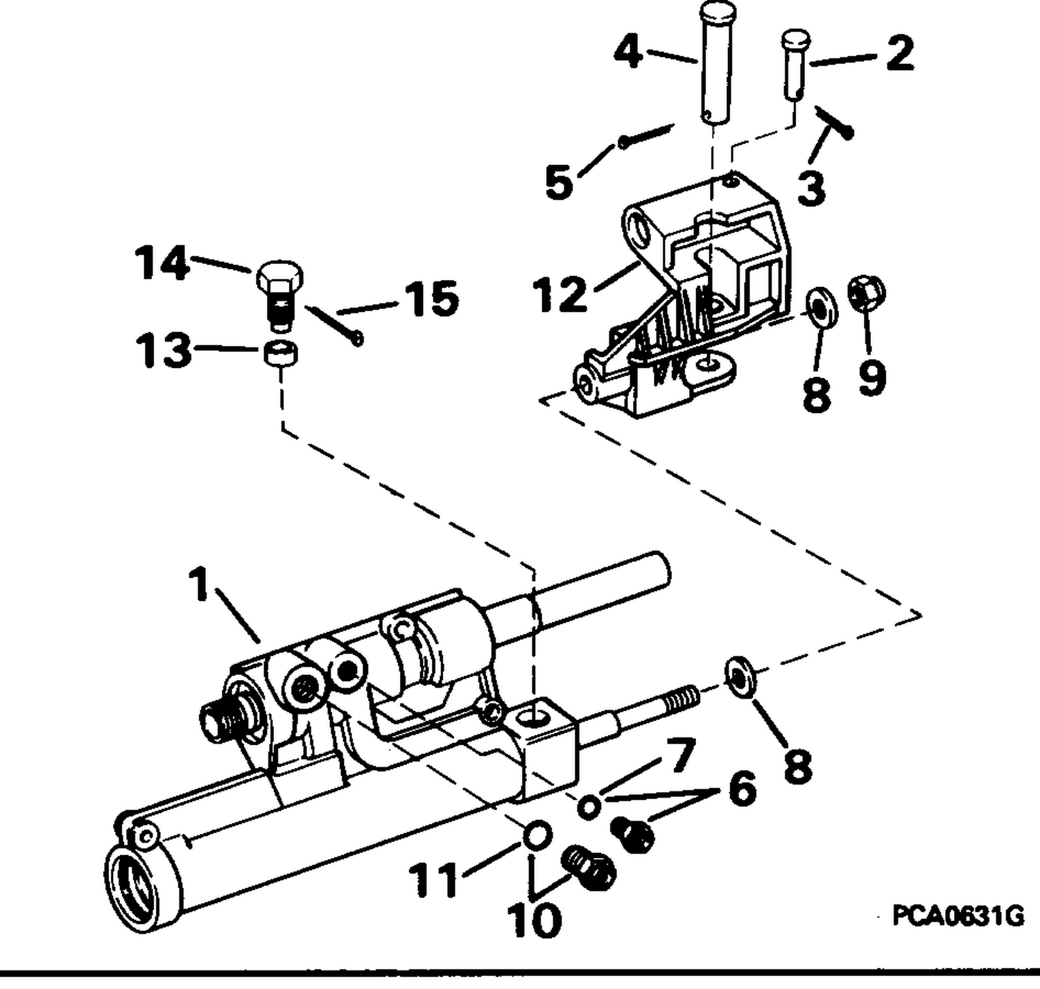 POWER STEERING CYLINDER