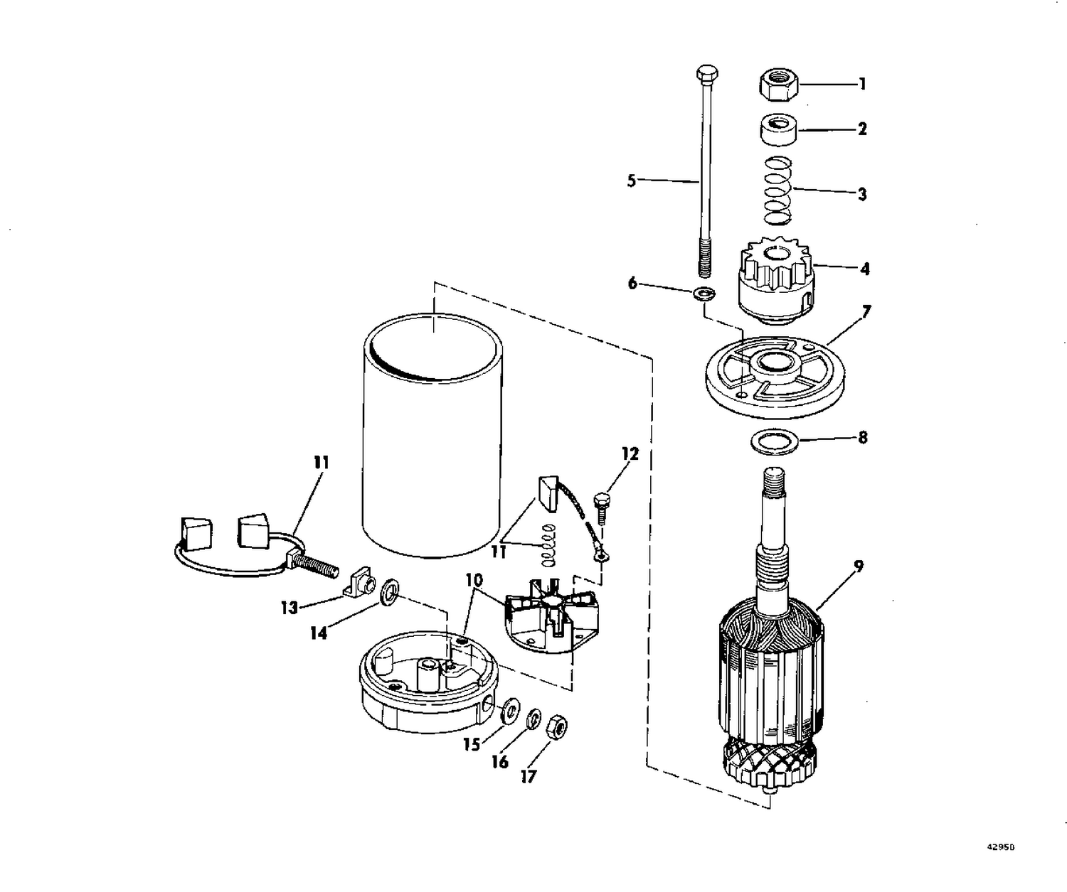ELECTRIC STARTER AMERICAN BOSCH 10629-23-M030SM