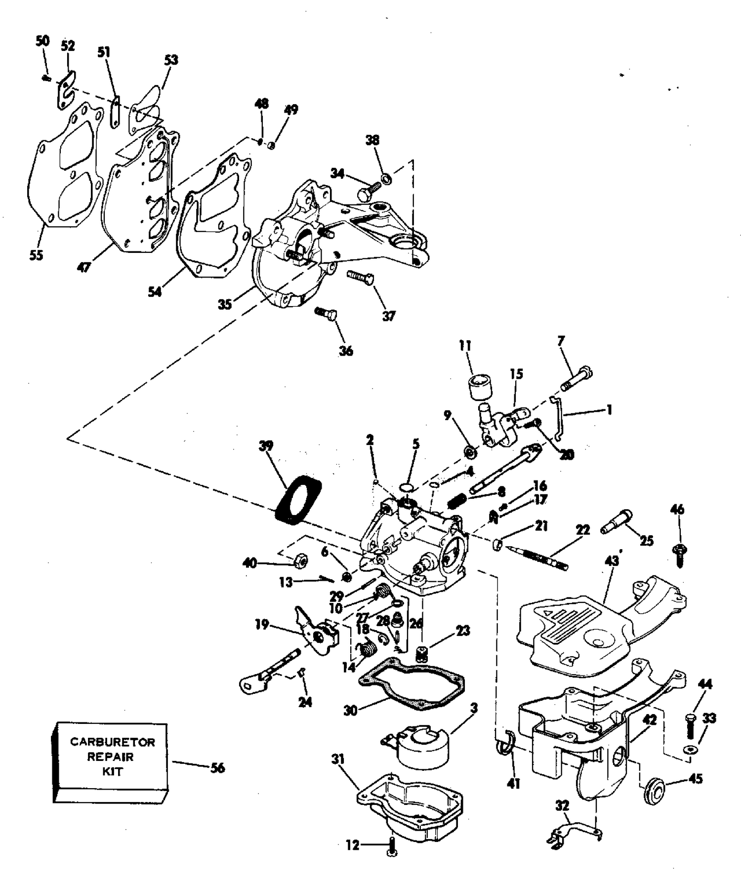 CARBURETOR & MANIFOLD