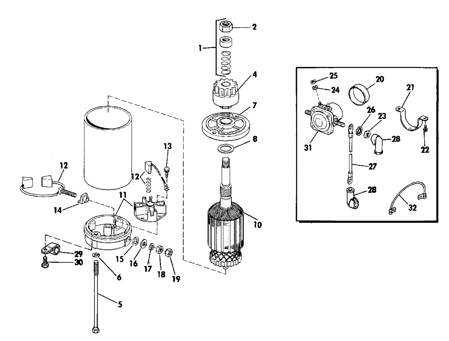 ELECTRIC STARTER & SOLENOID