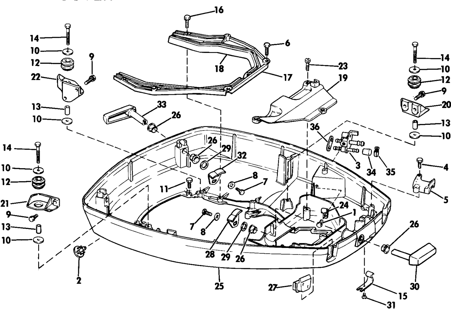 LOWER ENGINE COVER