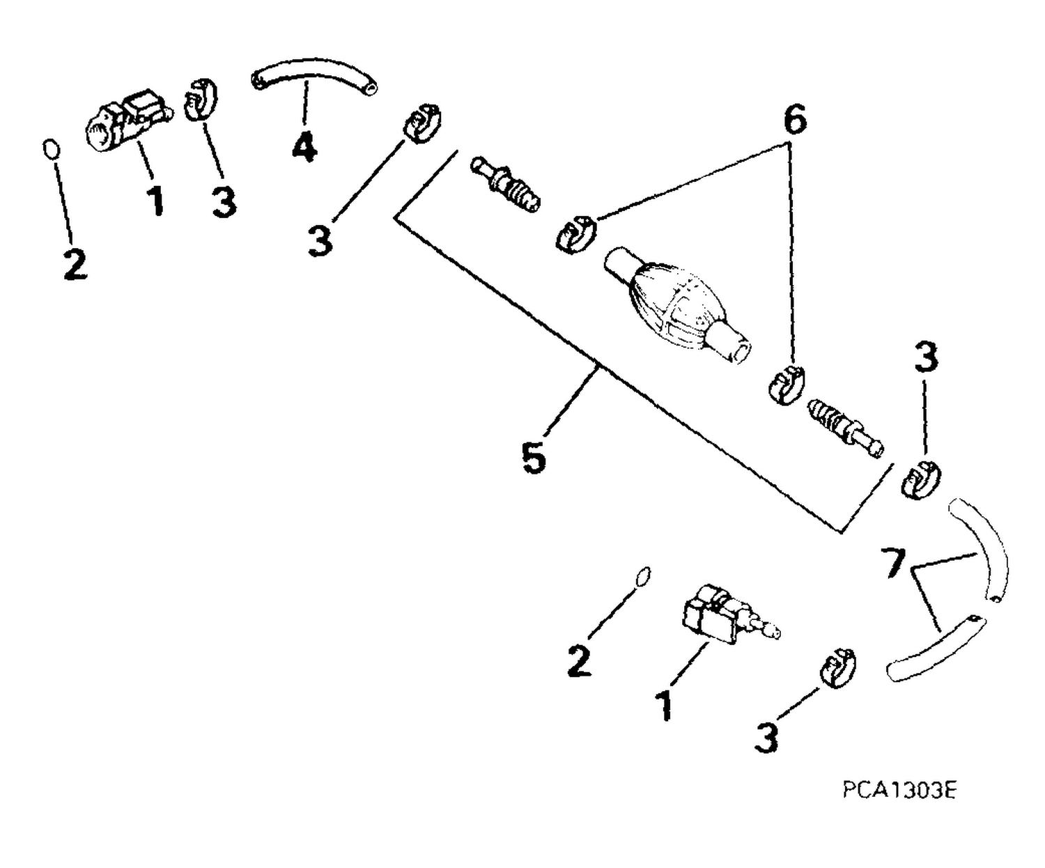 FUEL HOSE & PRIMER BULB 3/8 IN. I.D.