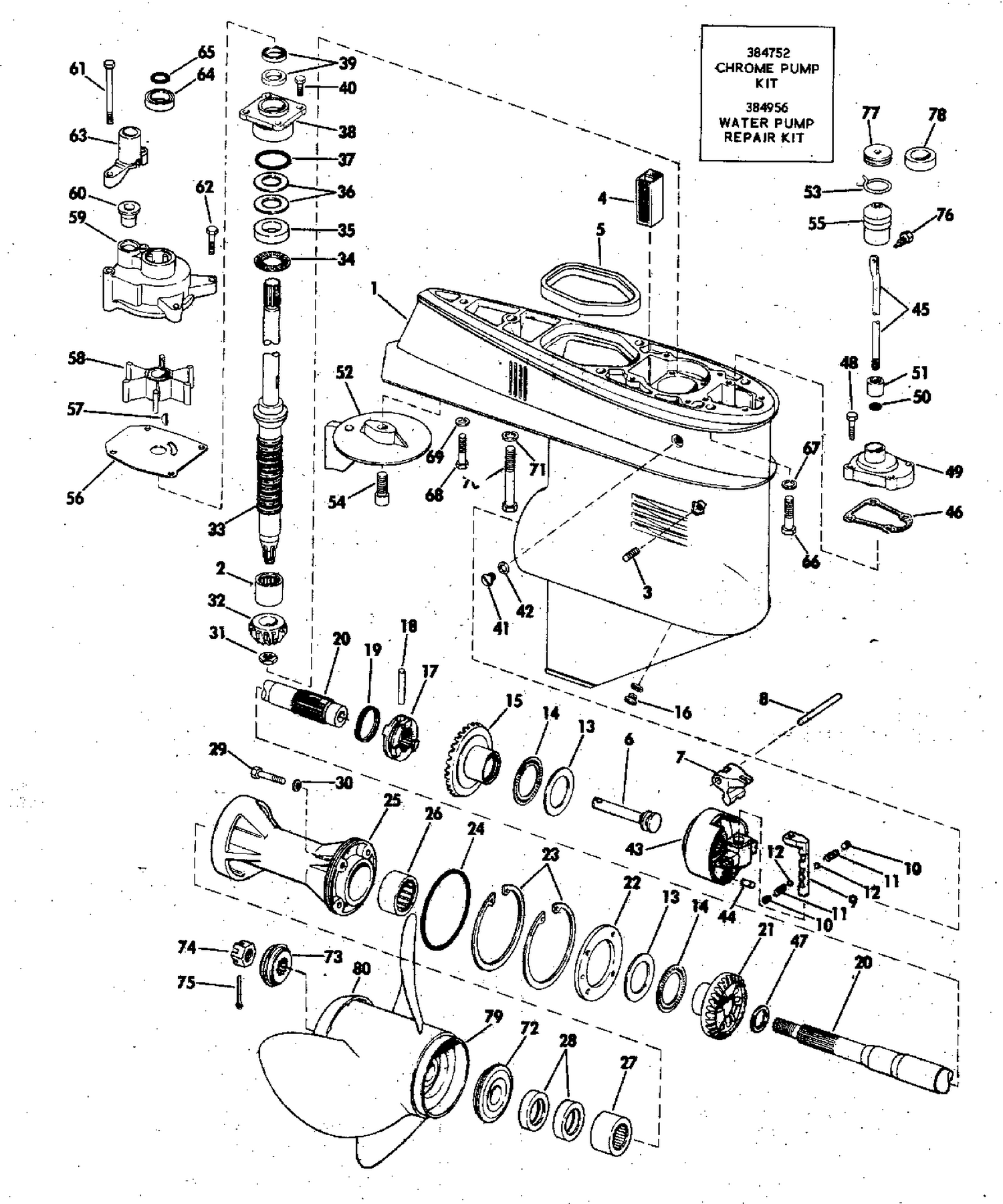 GEARCASE MANUAL START