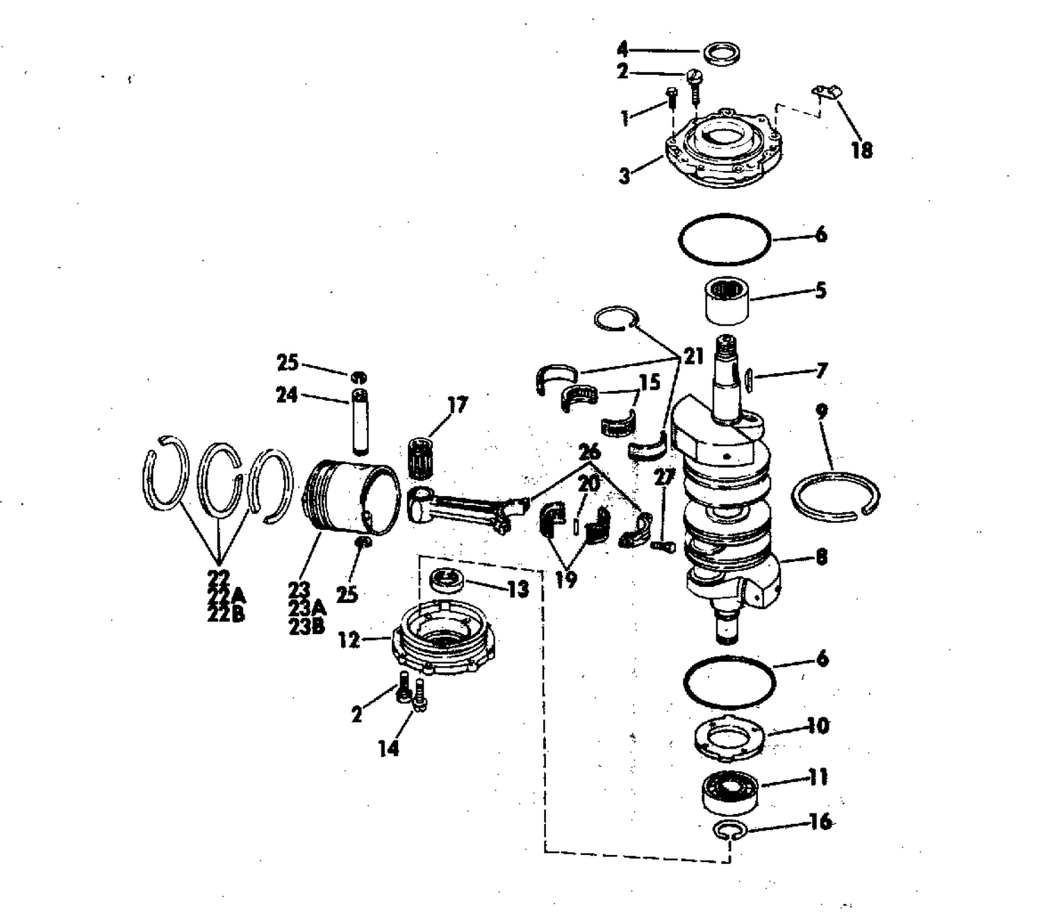 CRANKSHAFT & PISTON