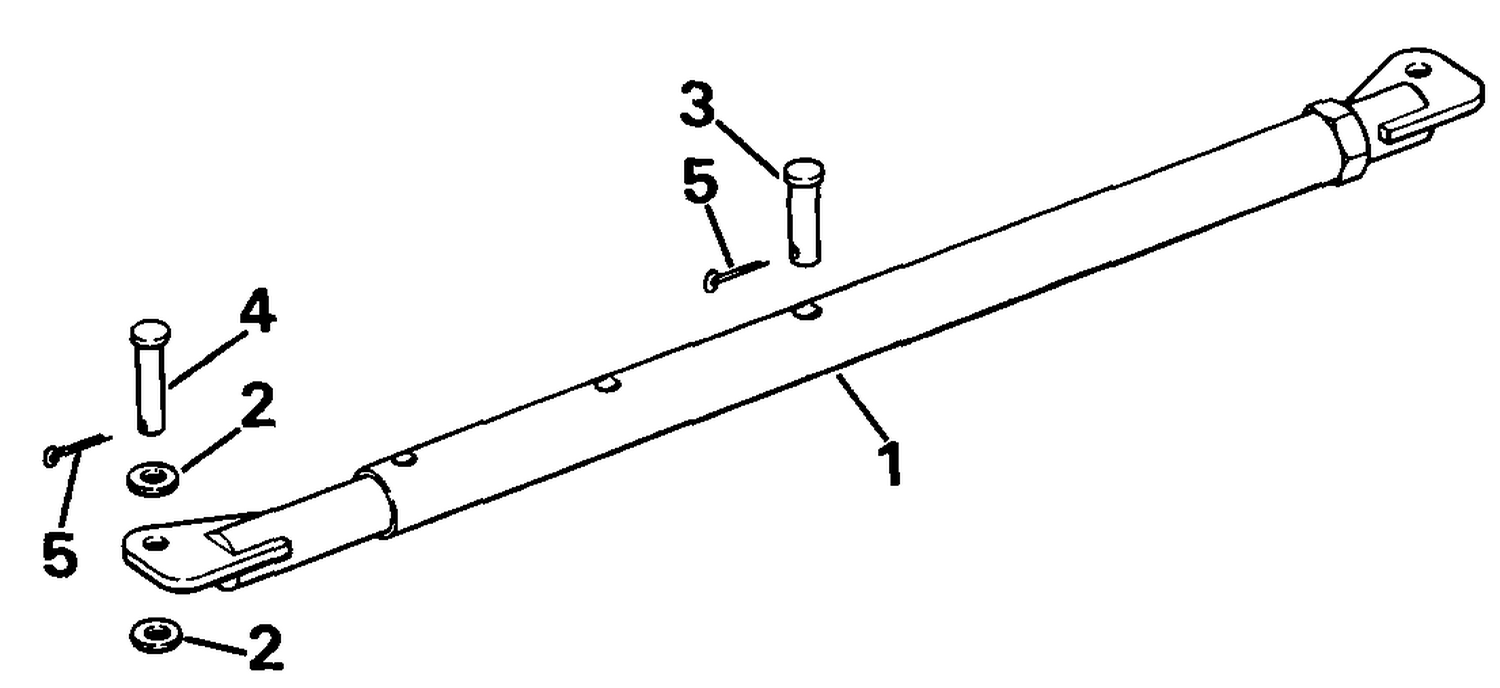 TIE BAR KIT - DUAL ENGINE
