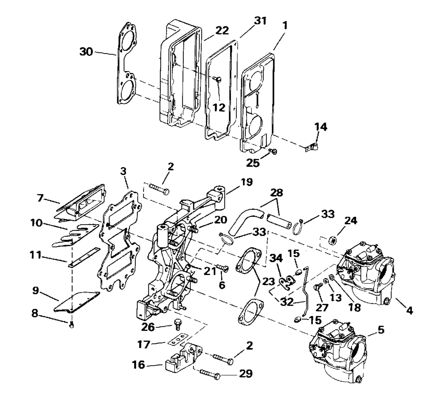 INTAKE MANIFOLD & AIR SILENCER