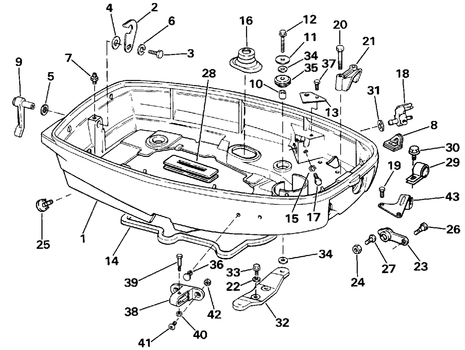 LOWER ENGINE COVER