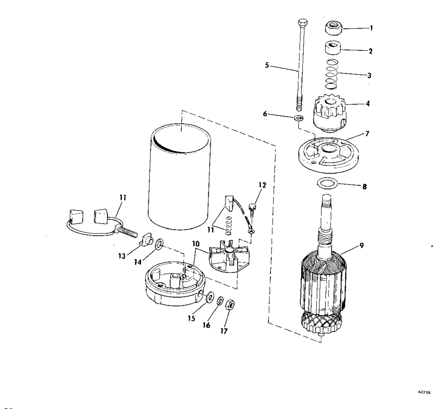 ELECTRIC STARTER AMERICAN BOSCH 11229-21-M030SM