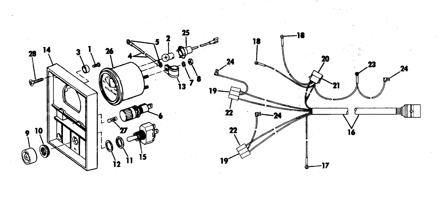 PANEL & CABLE GROUP 120, 140 & 165 HP WITH SELECTRIM