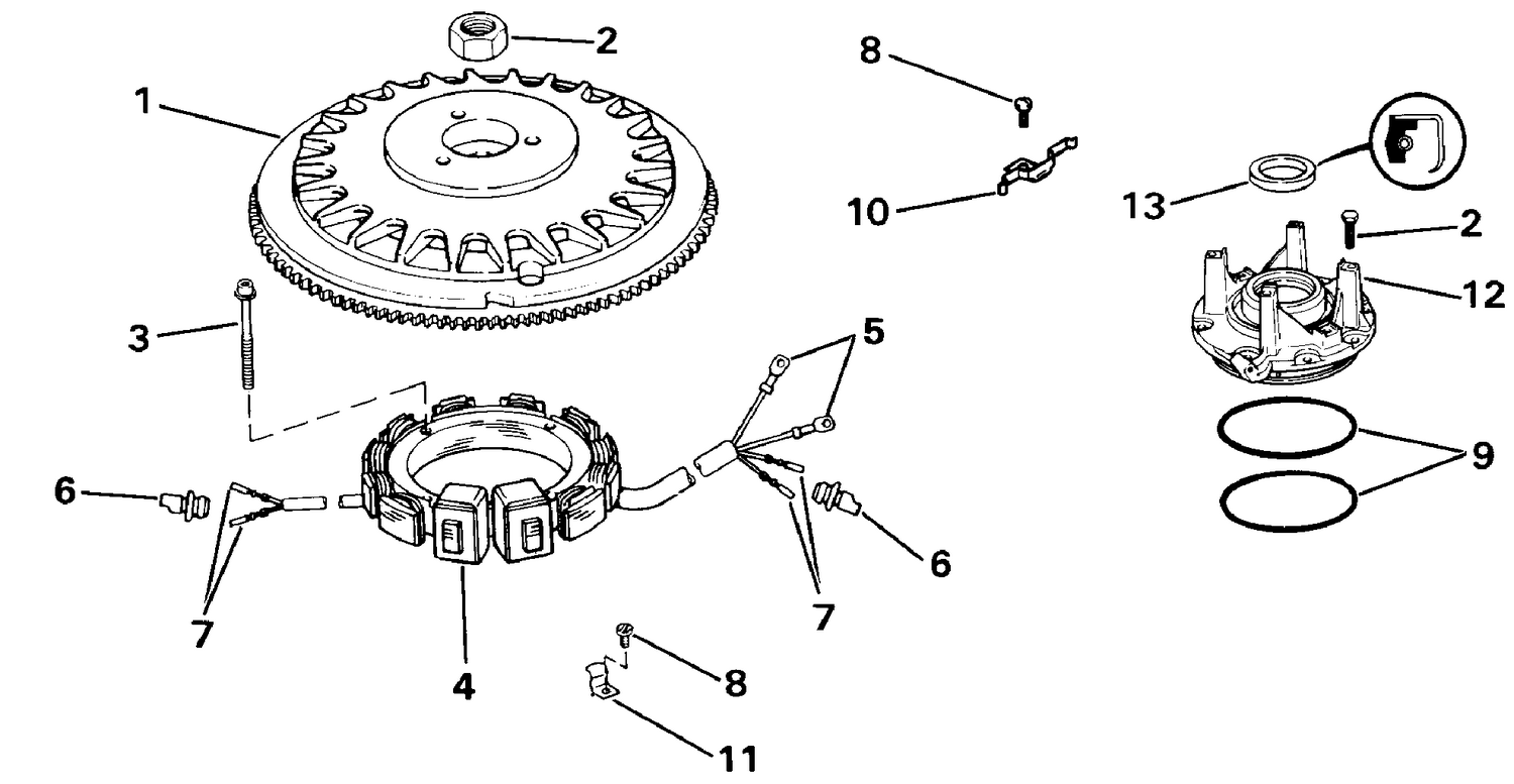 ALTERNATOR KIT, 35 AMP - 120-140-150