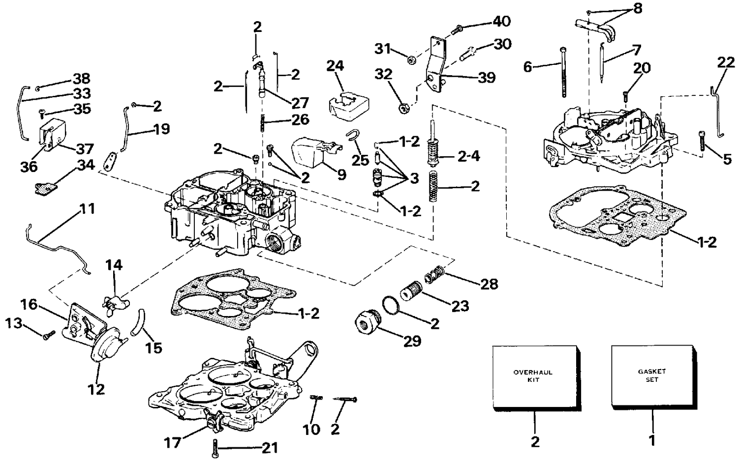 CARBURETOR 5.0 - 5.7 Litre