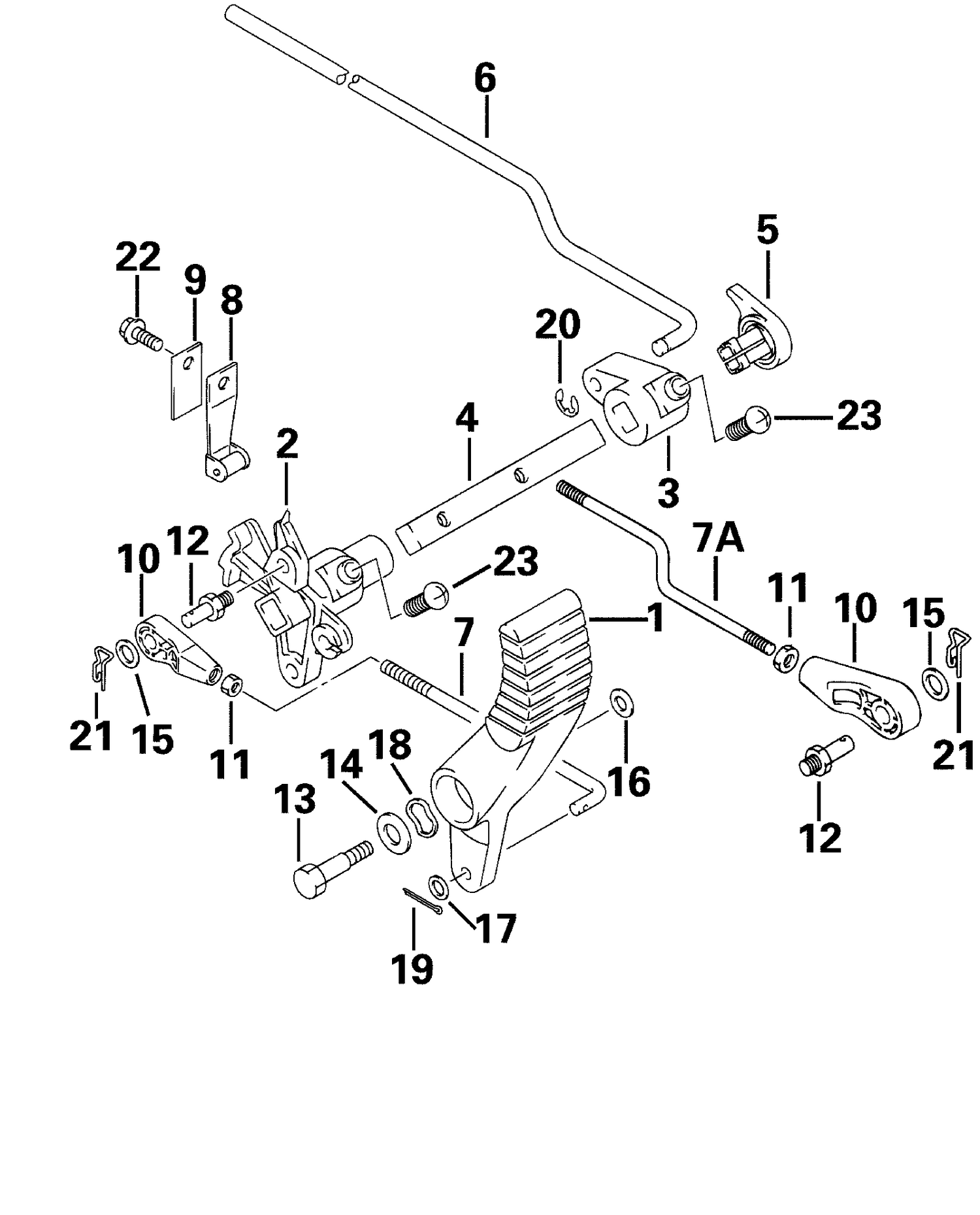 SHIFT HANDLE & LEVER