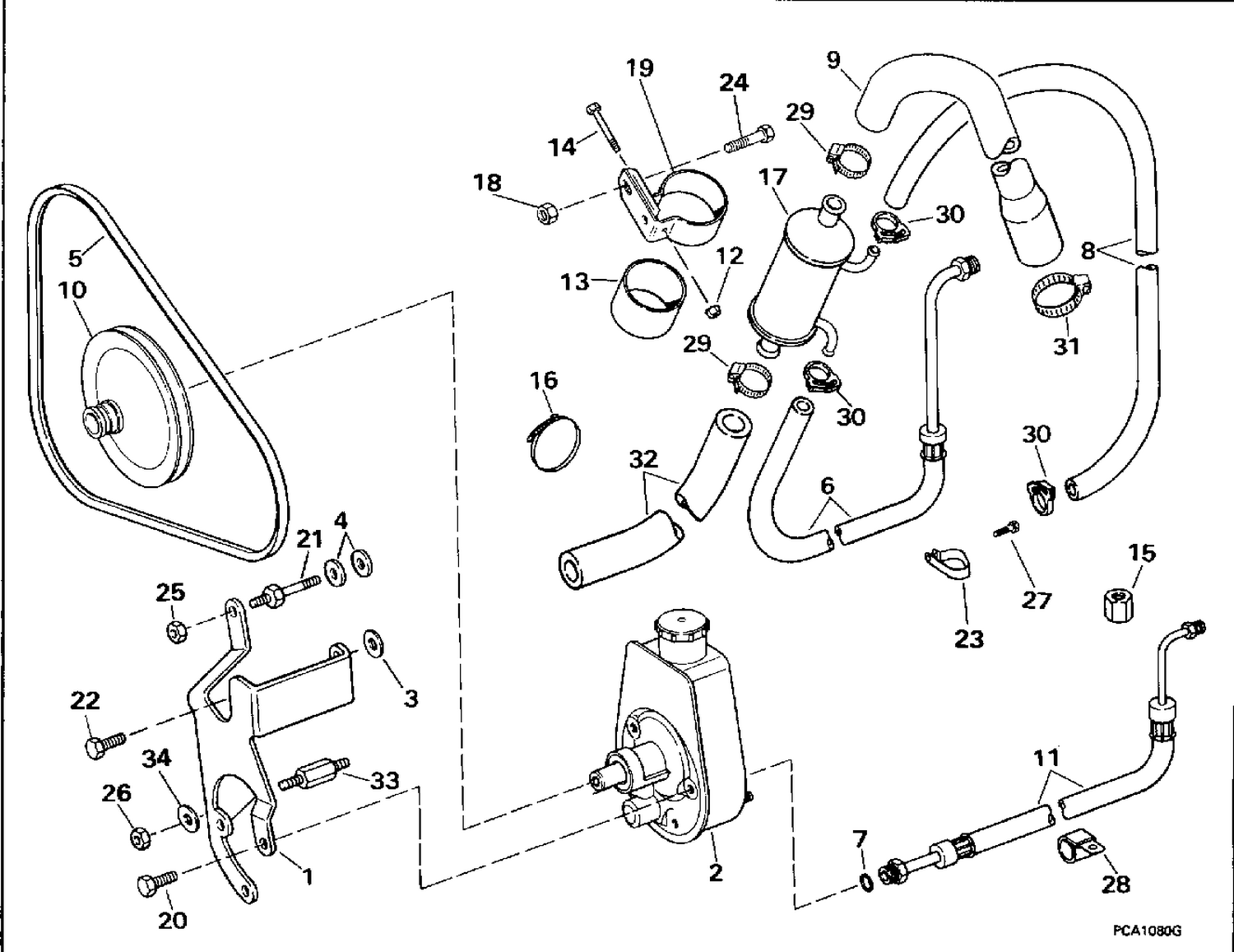 POWER STEERING PUMP