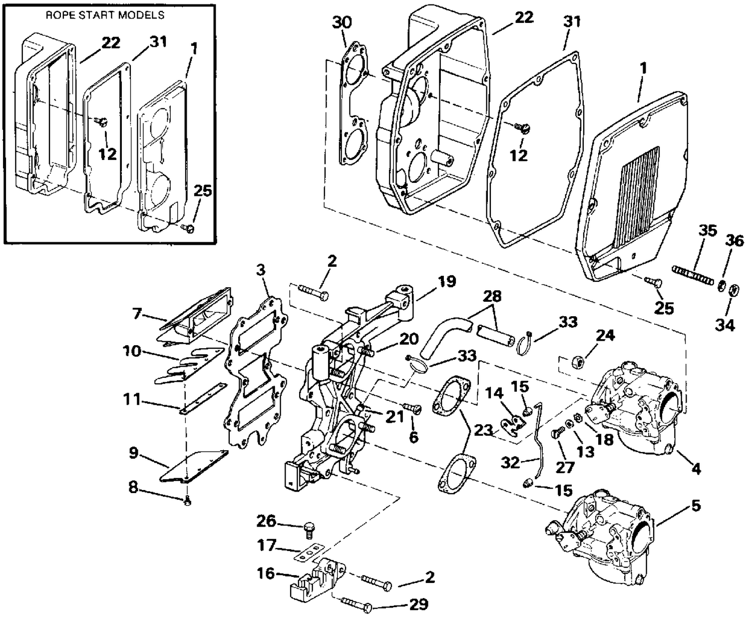 INTAKE MANIFOLD & AIR SILENCER