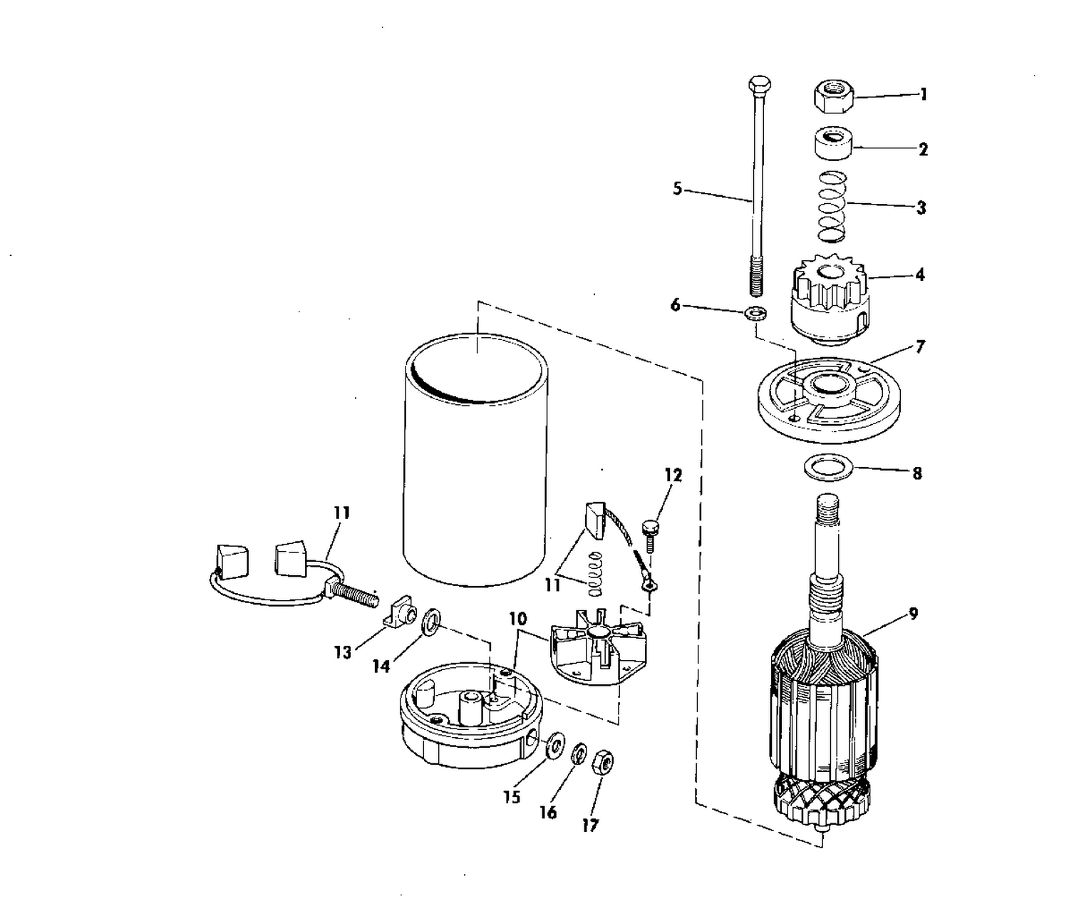 ELECTRIC STARTER AMERICAN BOSCH 11229-21-M030SM
