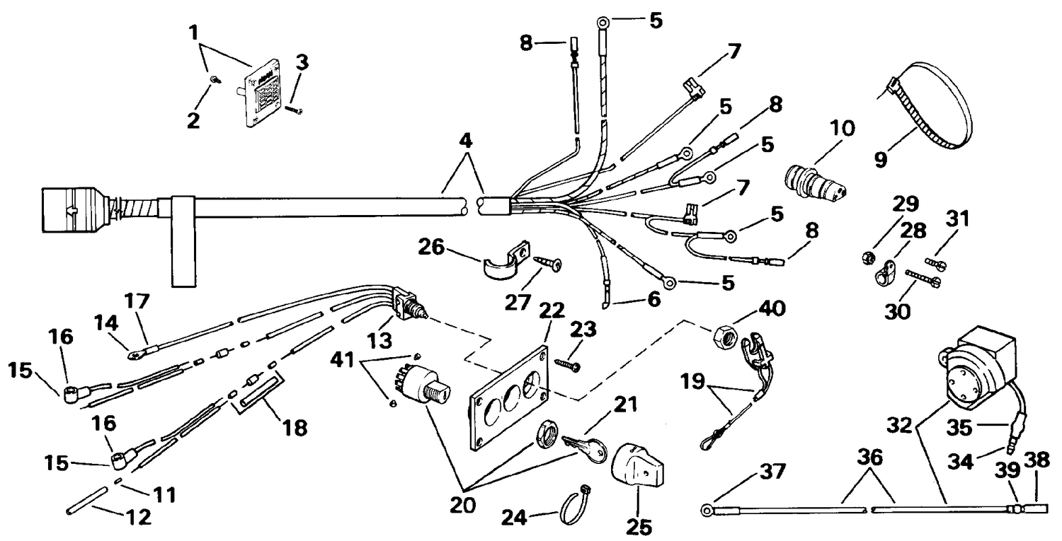 WIRING KIT - DUAL ENGINE