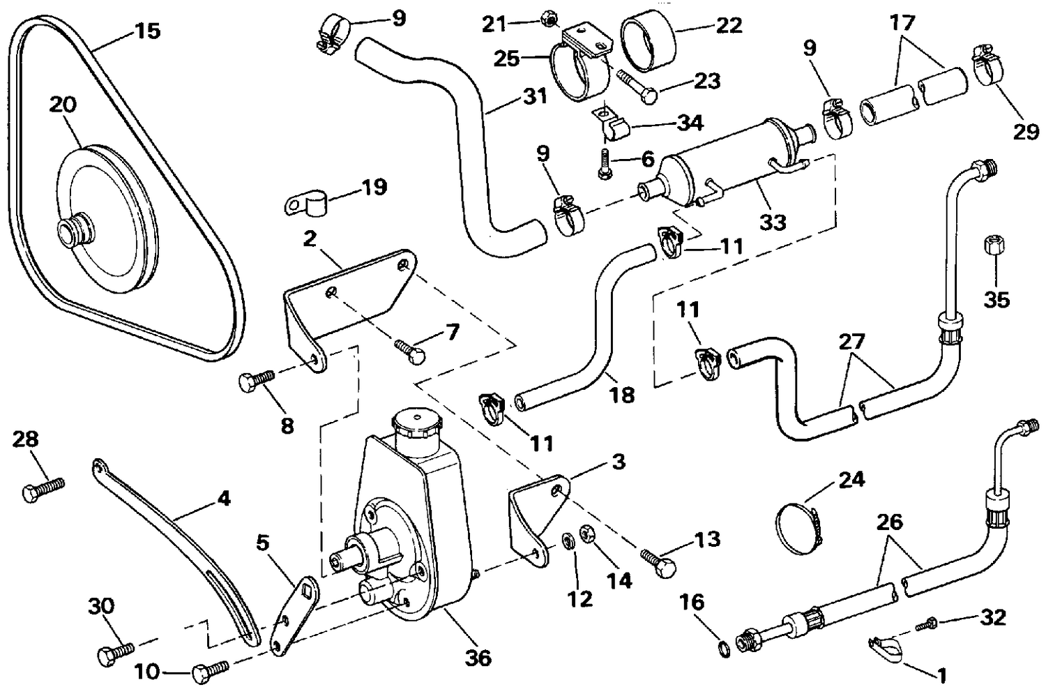 POWER STEERING PUMP