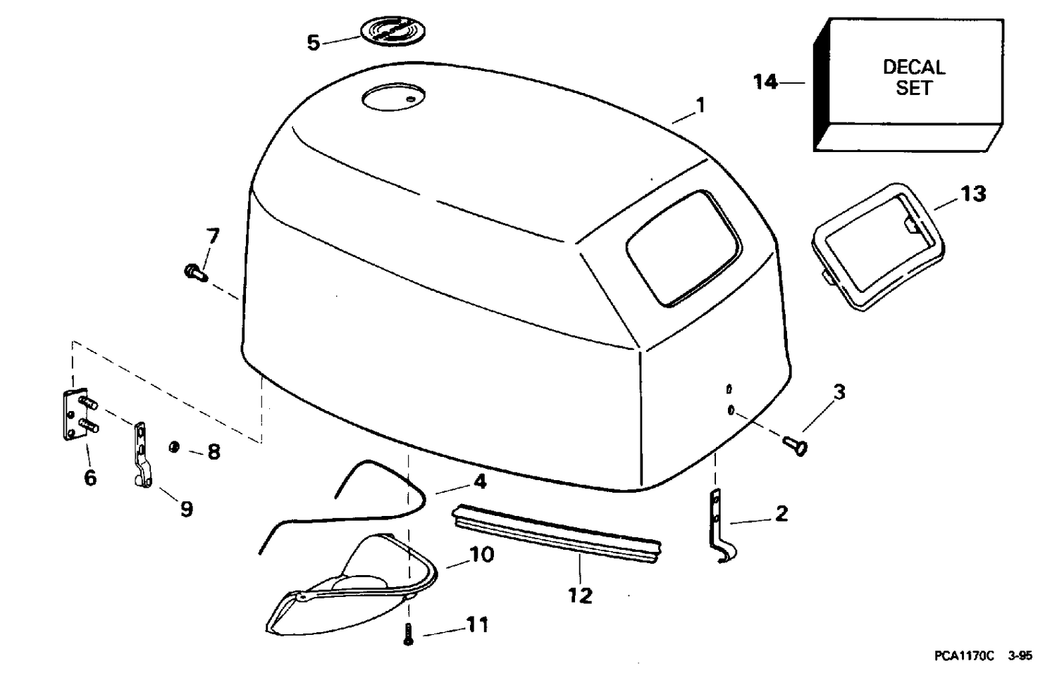 ENGINE COVER - JOHNSON