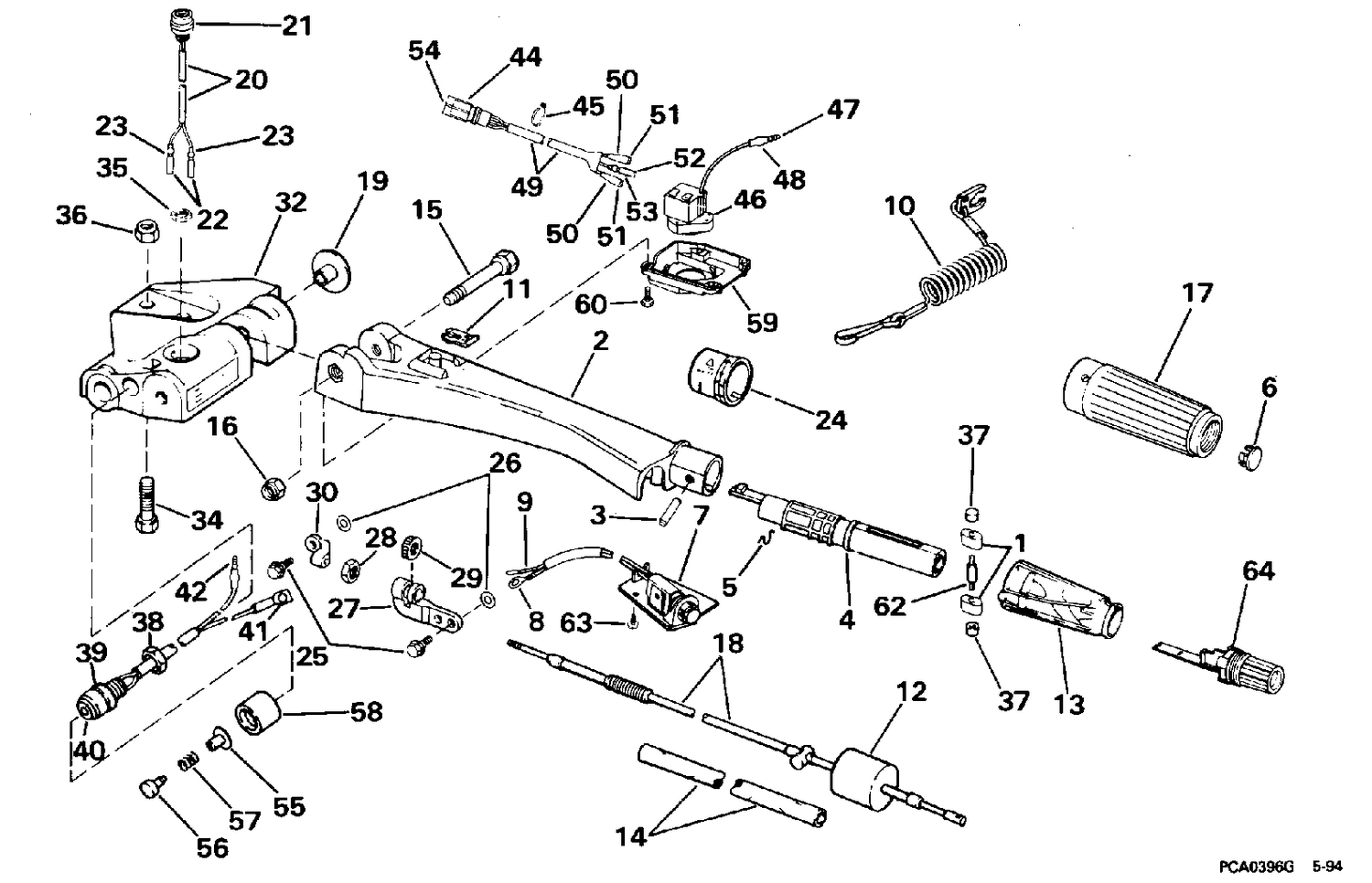 STEERING HANDLE