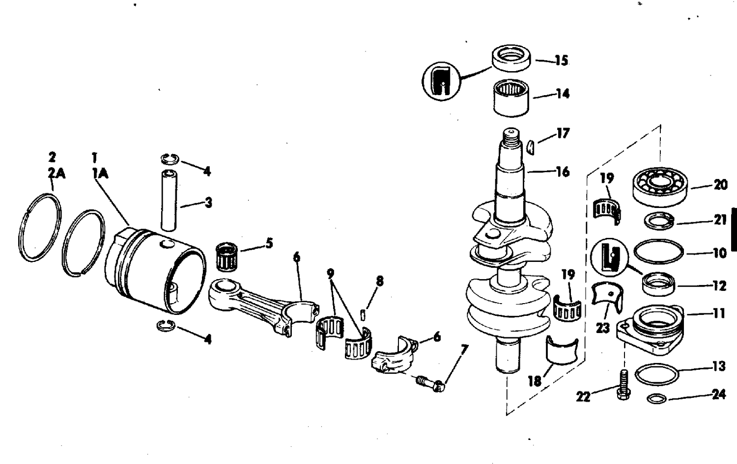 CRANKSHAFT & PISTON