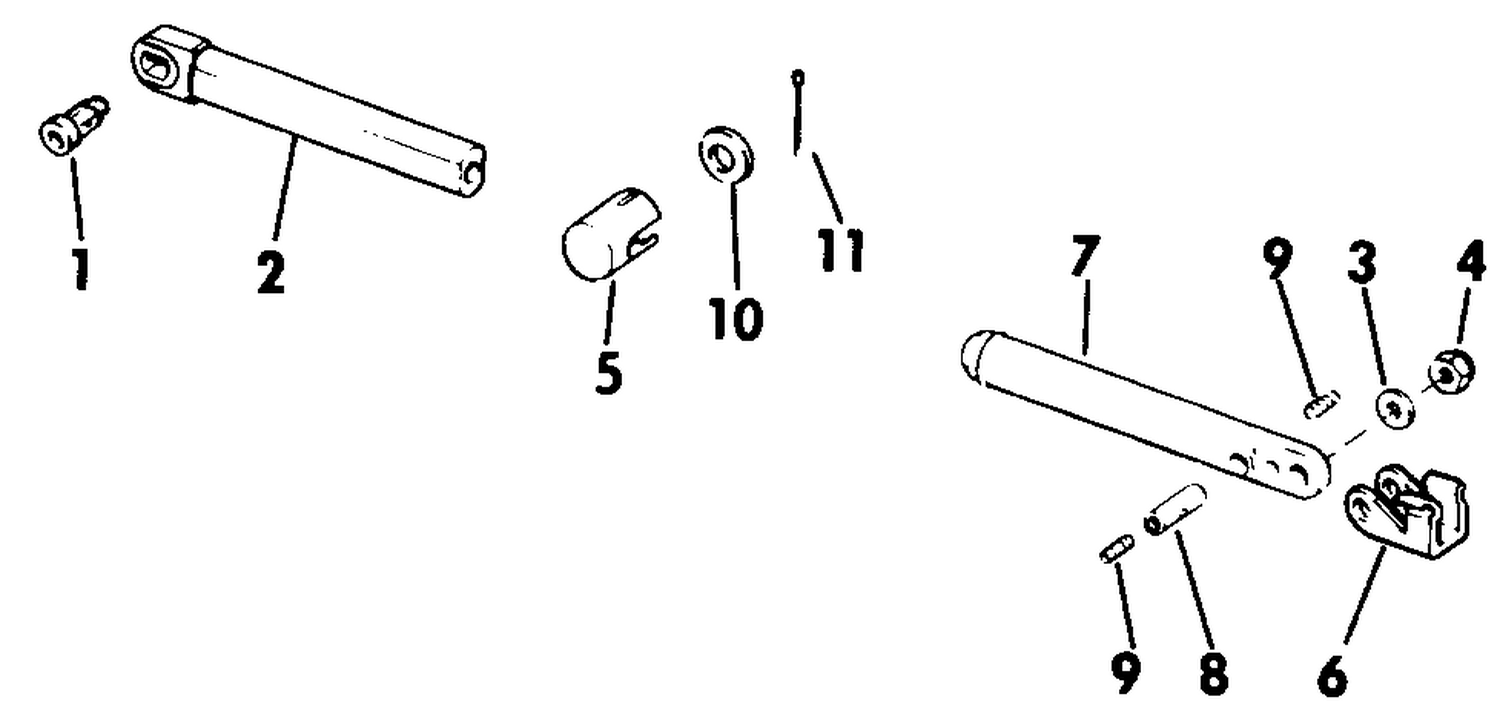 CABLE ADAPT. KIT - SINGLE LEVER RMT CONT.- LONG LIFE CABLES