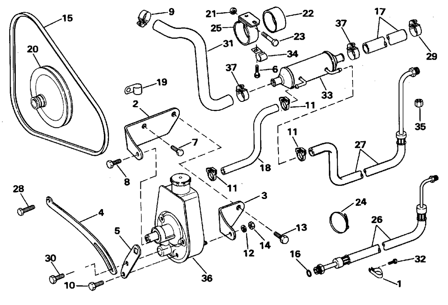 POWER STEERING PUMP