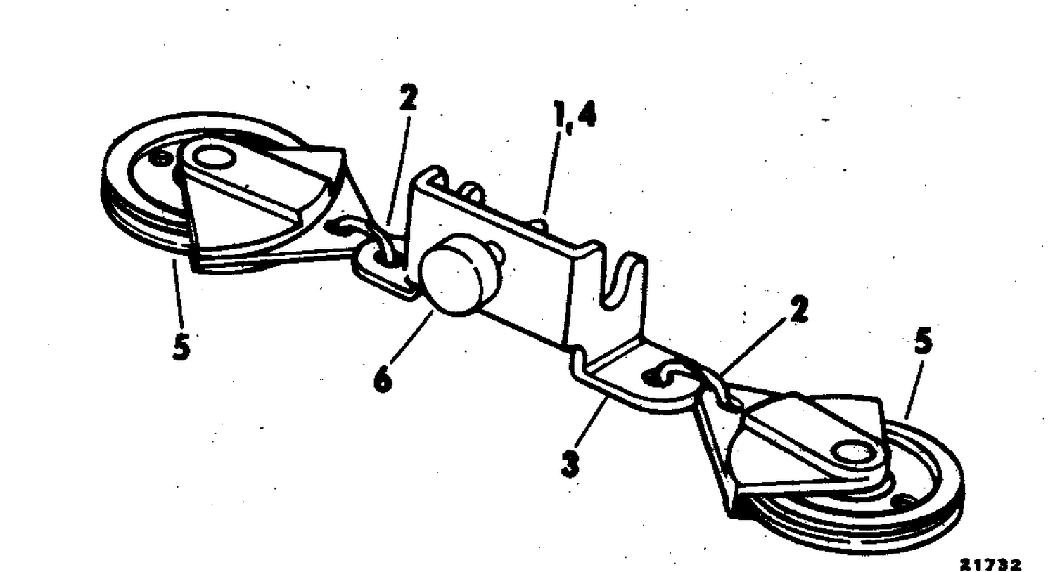 STEERING CONNECTOR KITS-ROPE 6 THRU 15 HP SINGLE MOTOR
