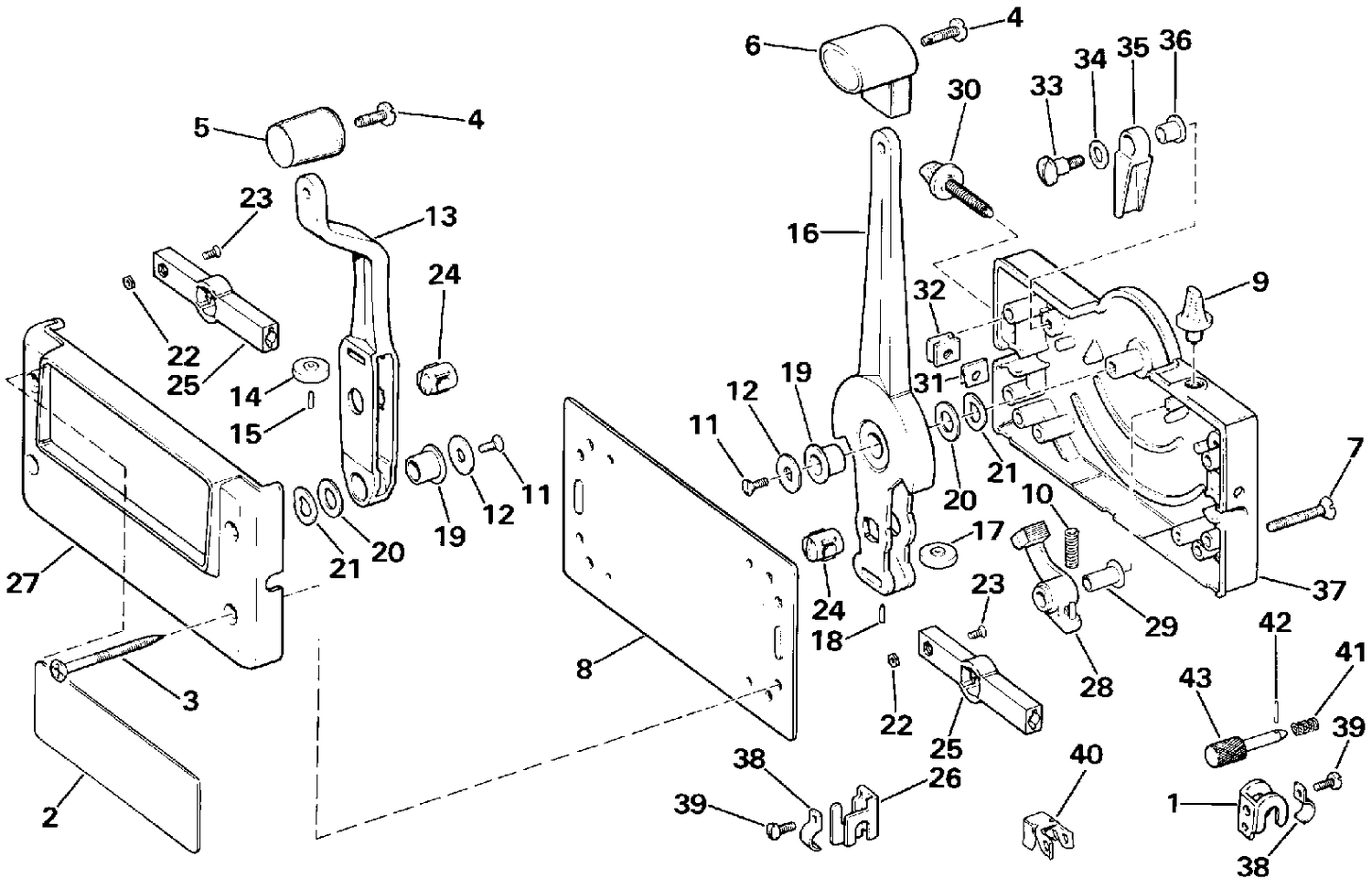 REMOTE CONTROL - SINGLE MOTOR