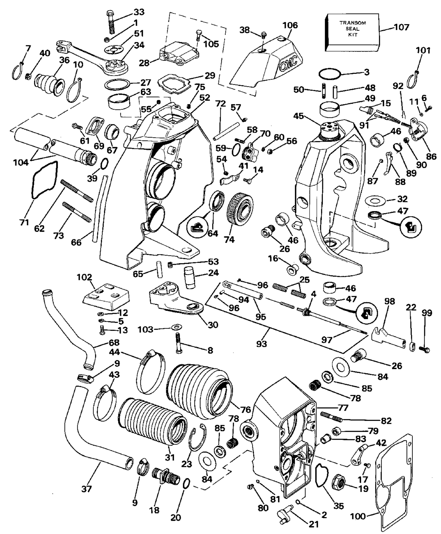 TRANSOM MOUNT