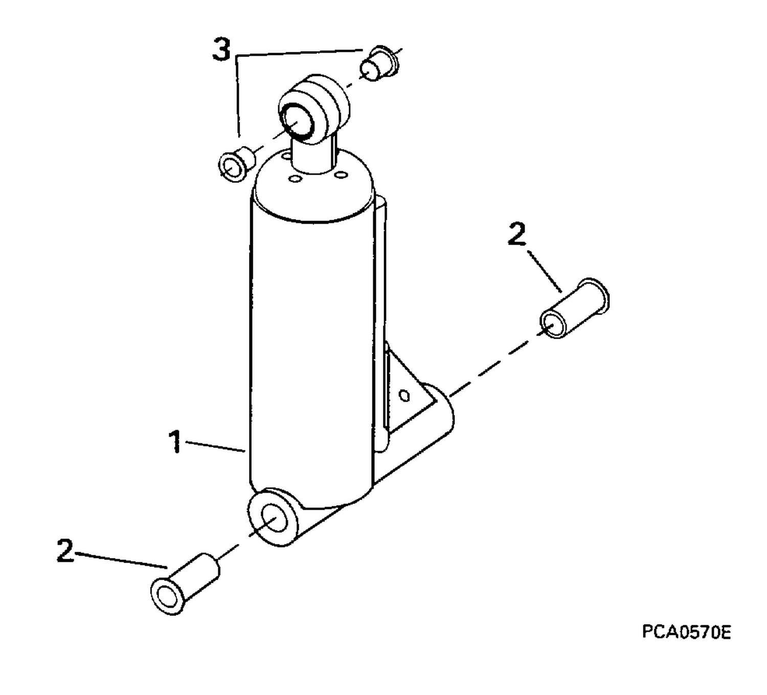 TILT ASSIST CYLINDER