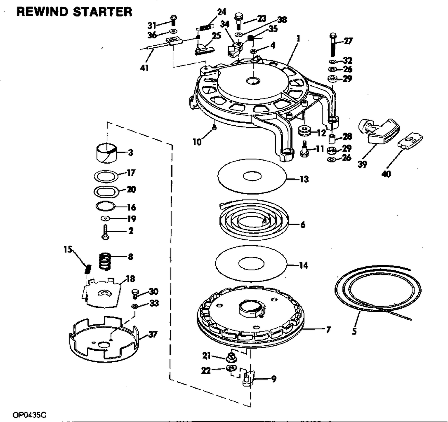 REWIND STARTER