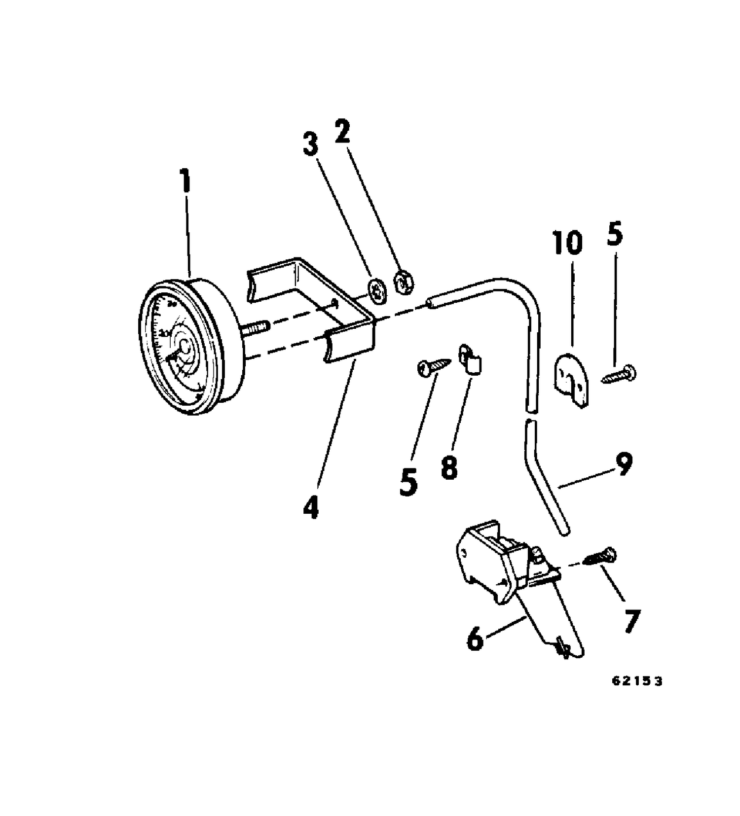 SPEEDOMETER KIT - FLUSH MOUNT