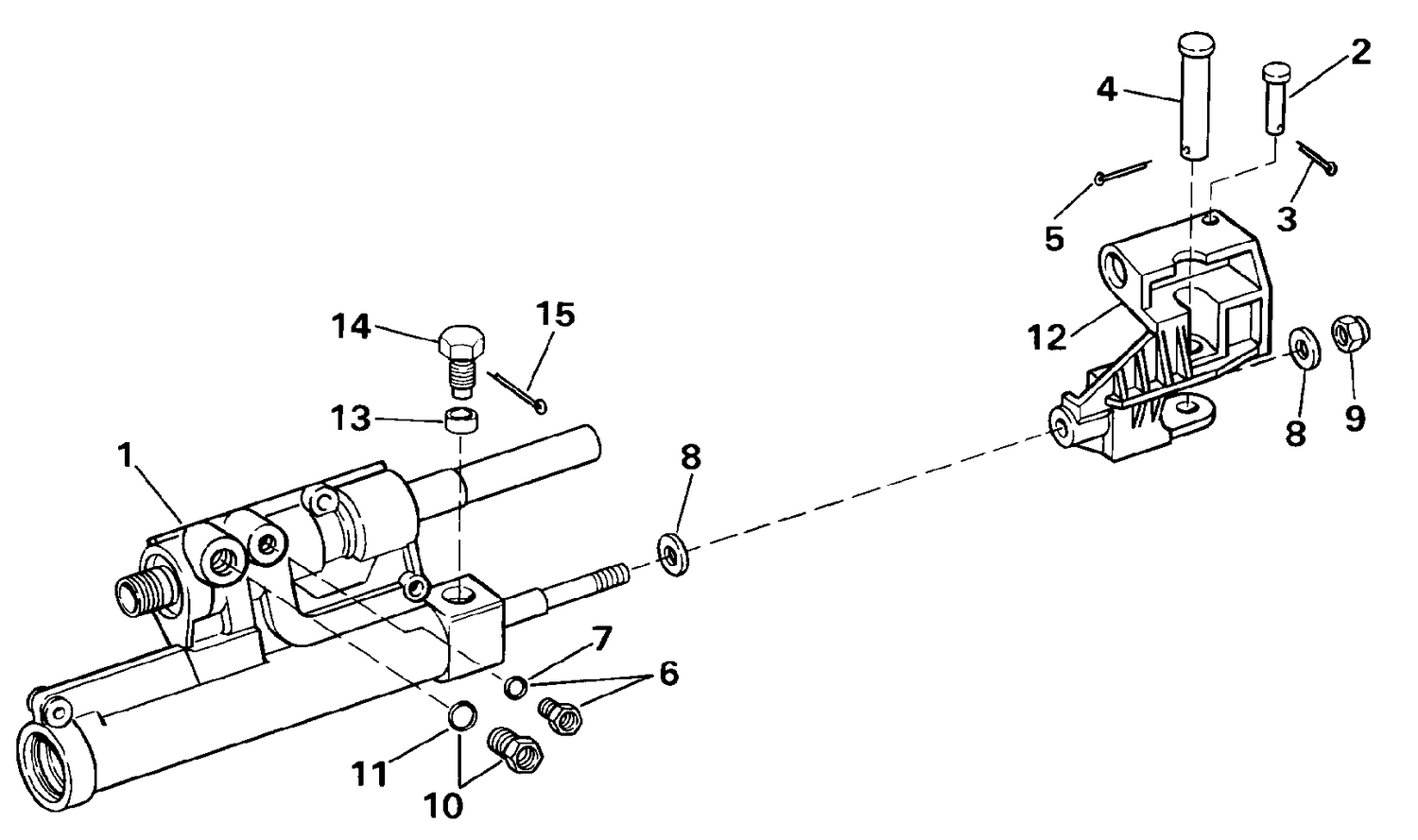 POWER STEERING CYLINDER