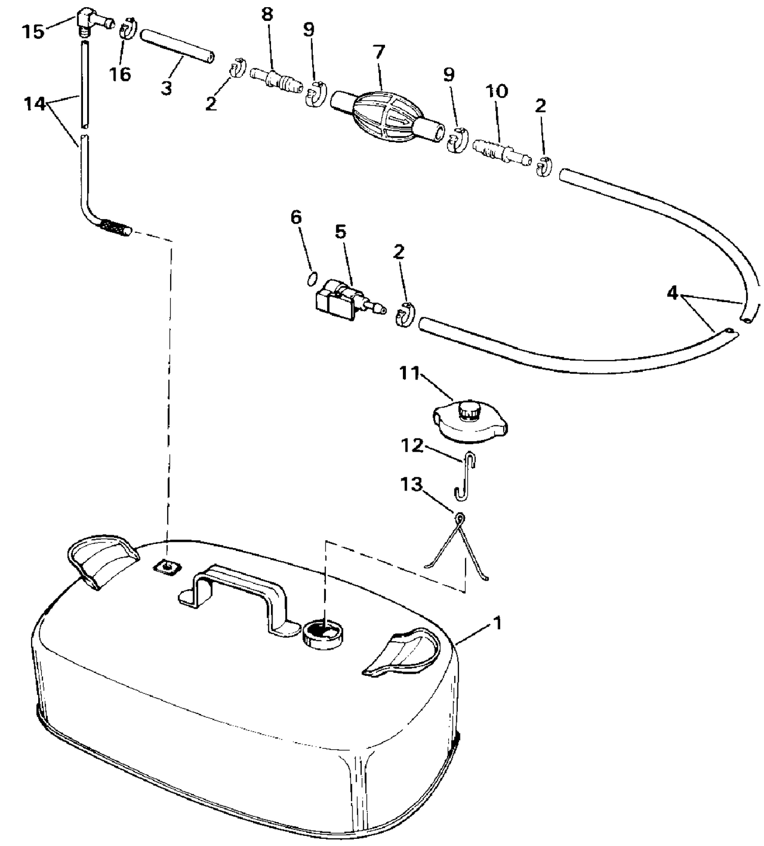FUEL TANK - GASOLINE
