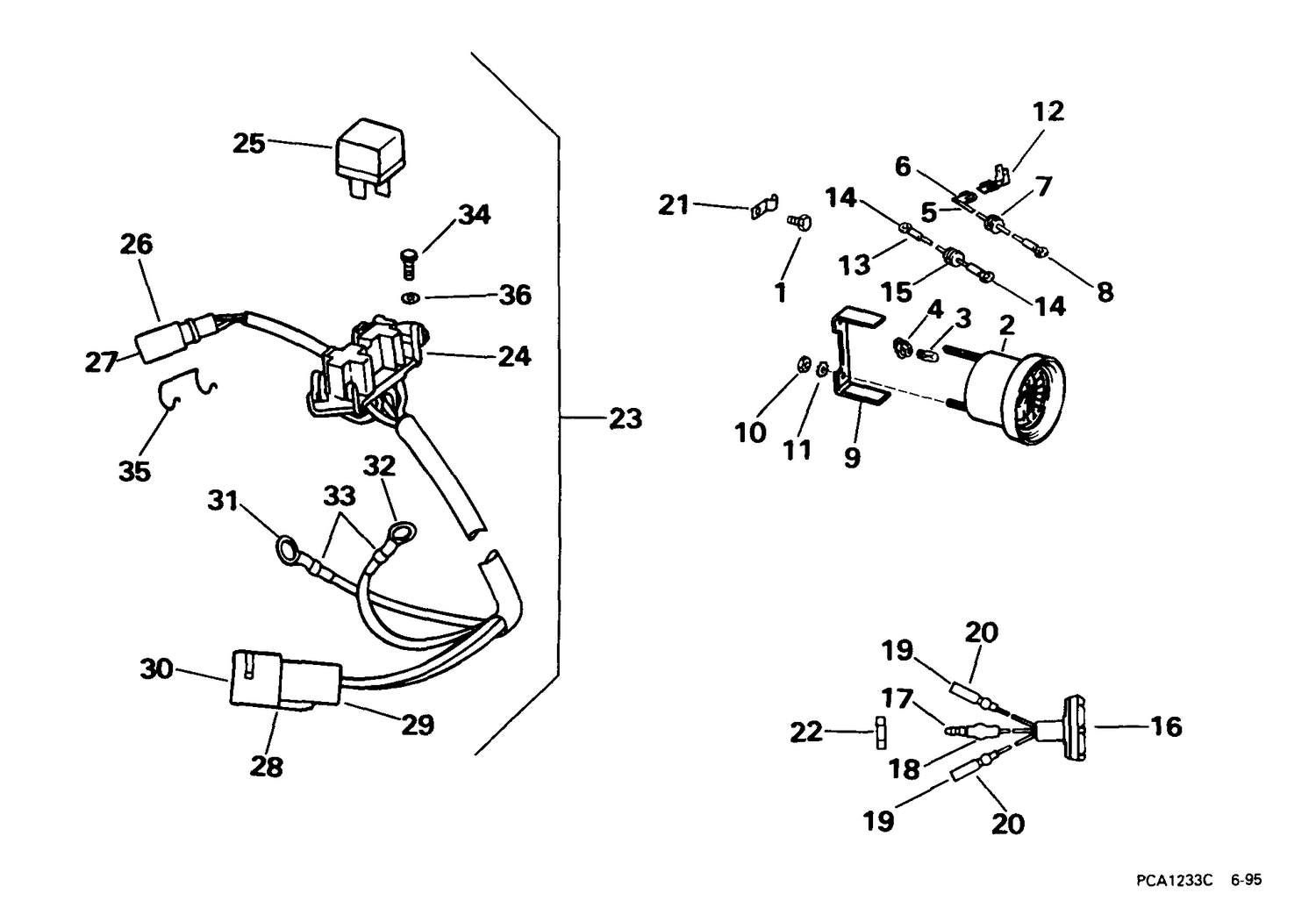 POWER TRIM/TILT ELECTRICAL