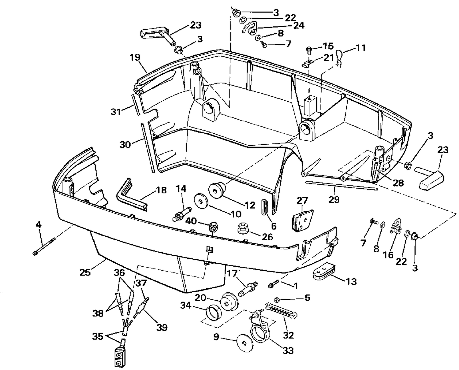 LOWER ENGINE COVER
