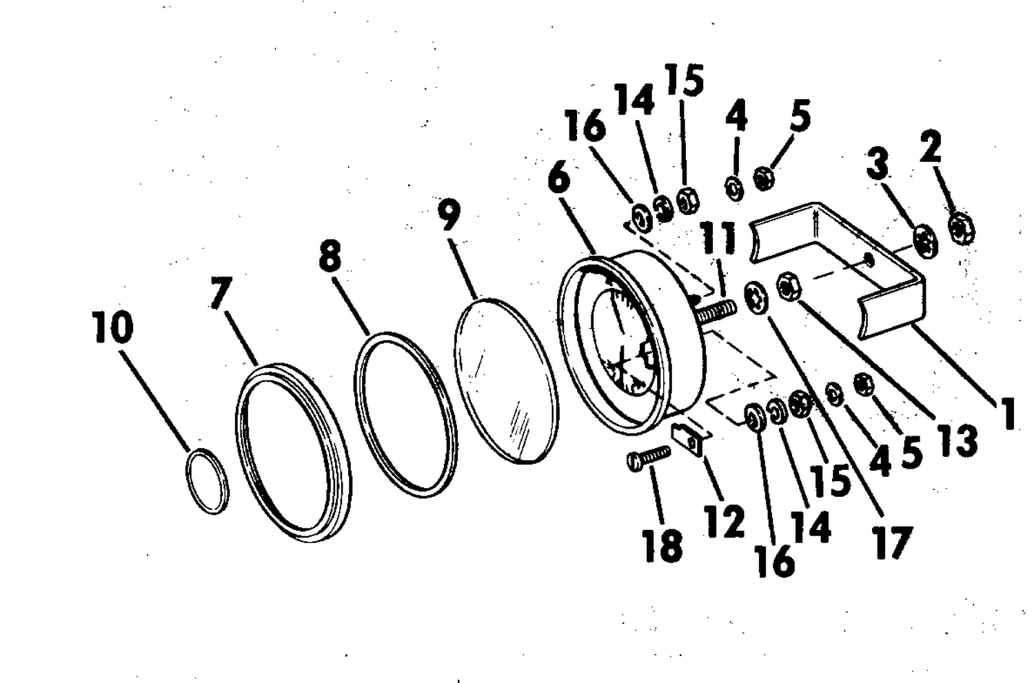 AMP/FUEL GAUGE KIT