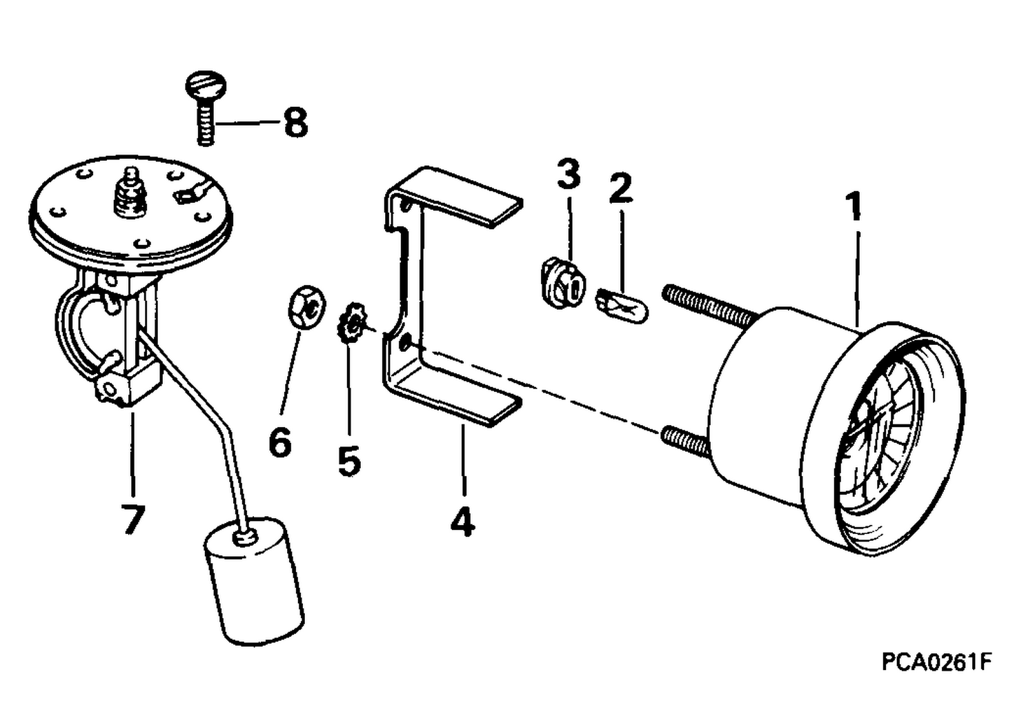 OIL LEVEL GAUGE & SENDING UNIT -- ALL OIL TANKS