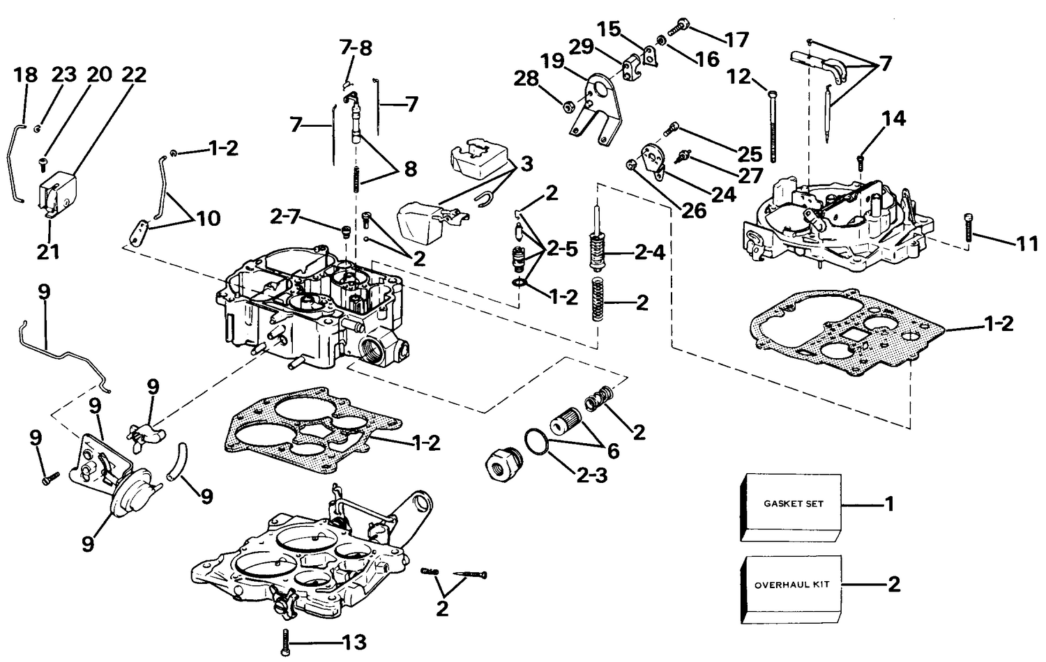 CARBURETOR GROUP - 4V
