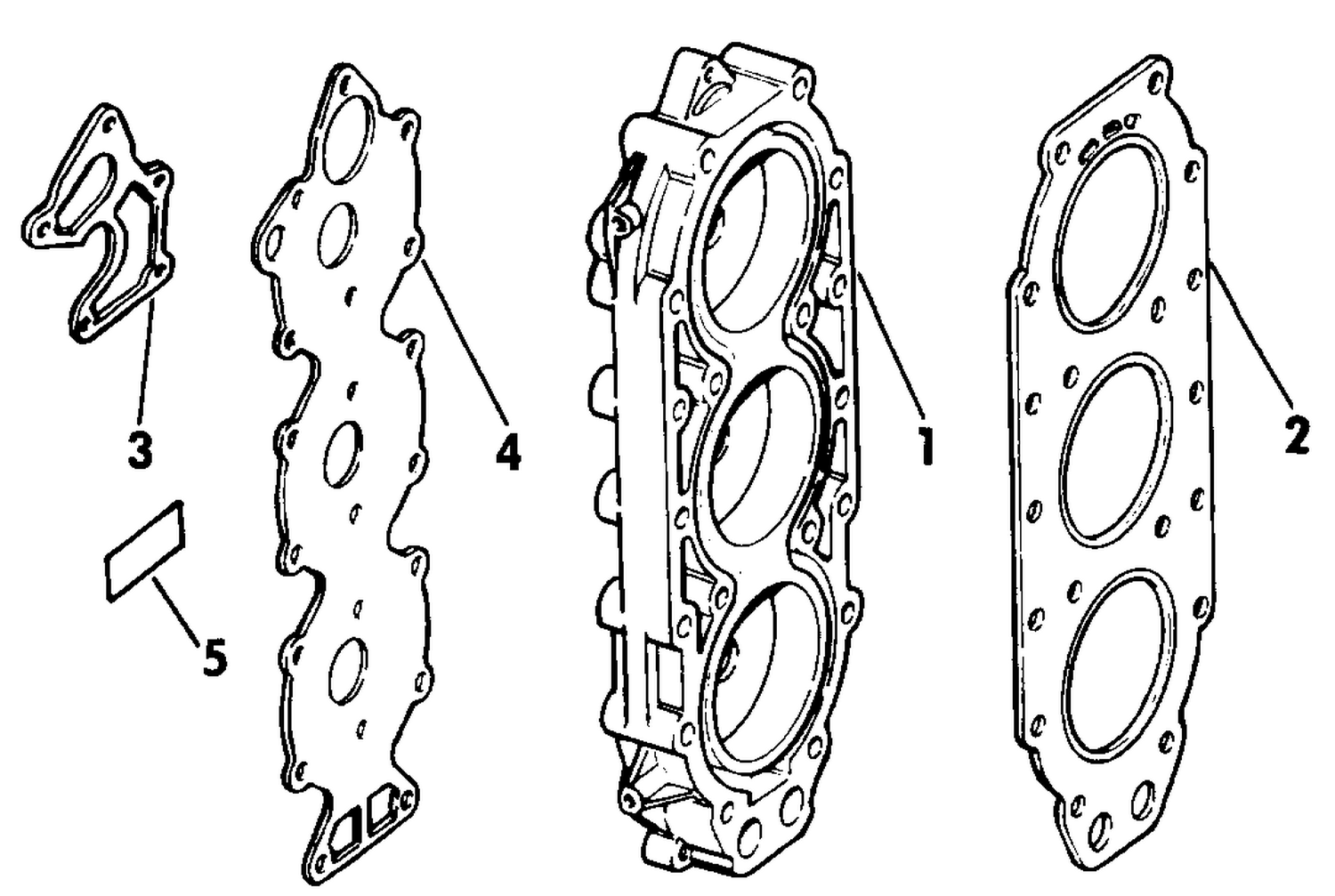 CYLINDER HEAD KIT - LOW COMPRESSION 75