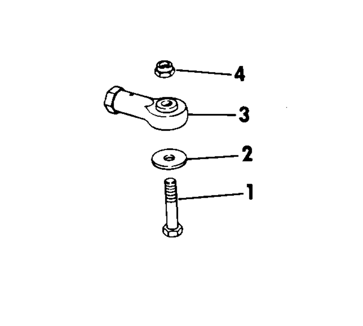 STEERING CON. KITS 70 & 75 HP SHORT SHAFT