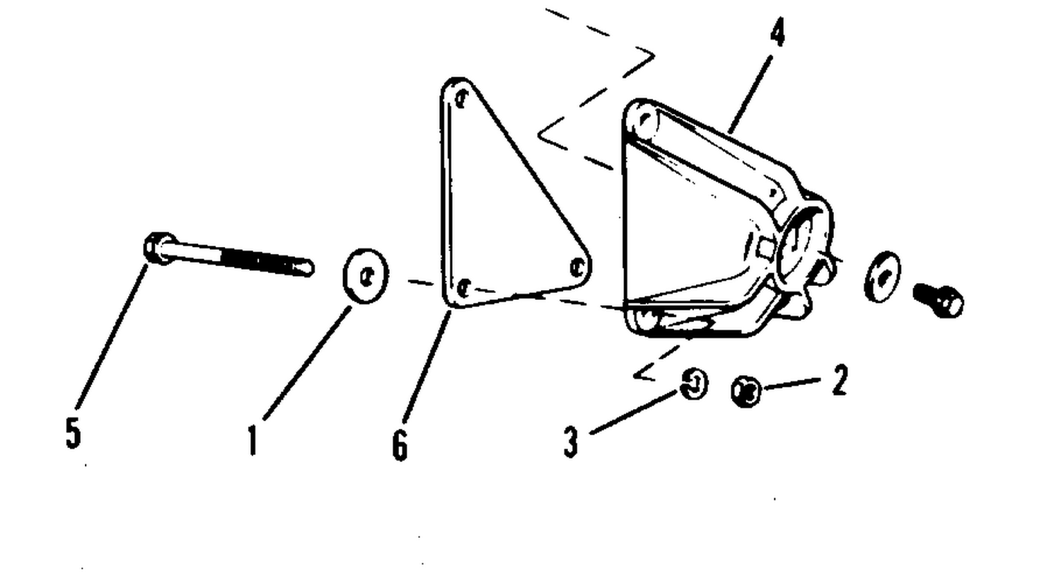 TRANSOM MOUNTING ADAPTOR KIT PART NO.379814 120,155 HP