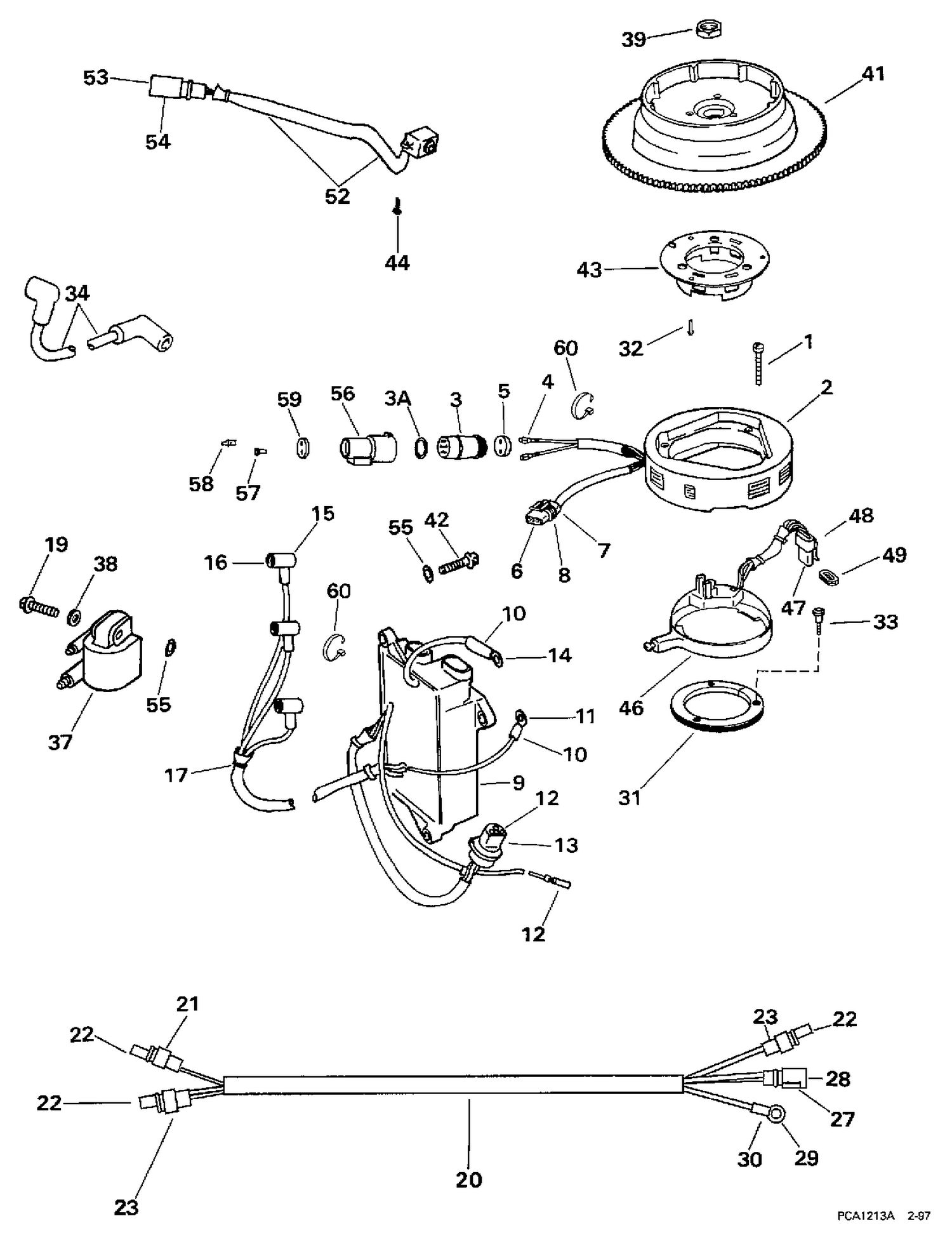 IGNITION SYSTEM - ROPE & AC