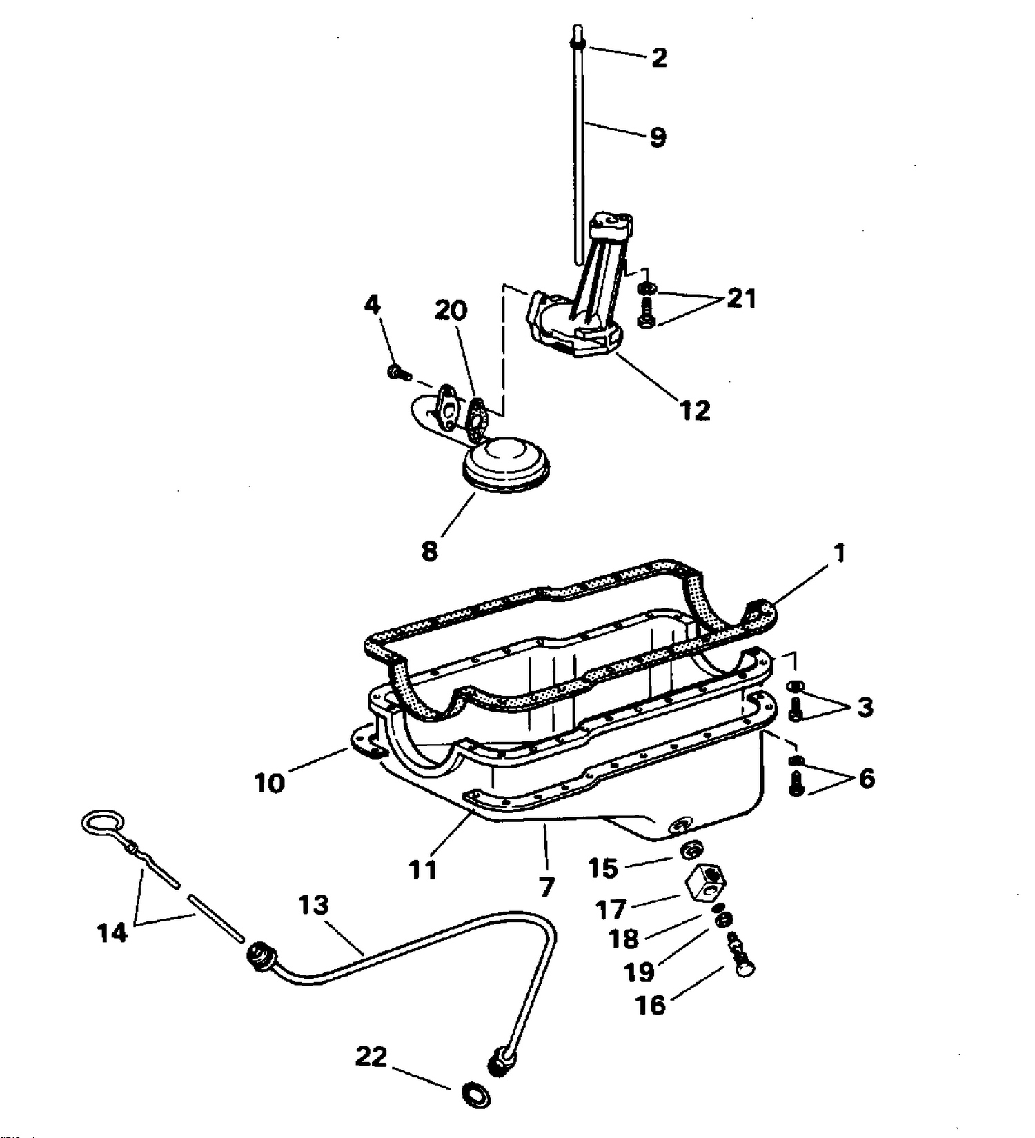 OIL PAN & OIL PUMP