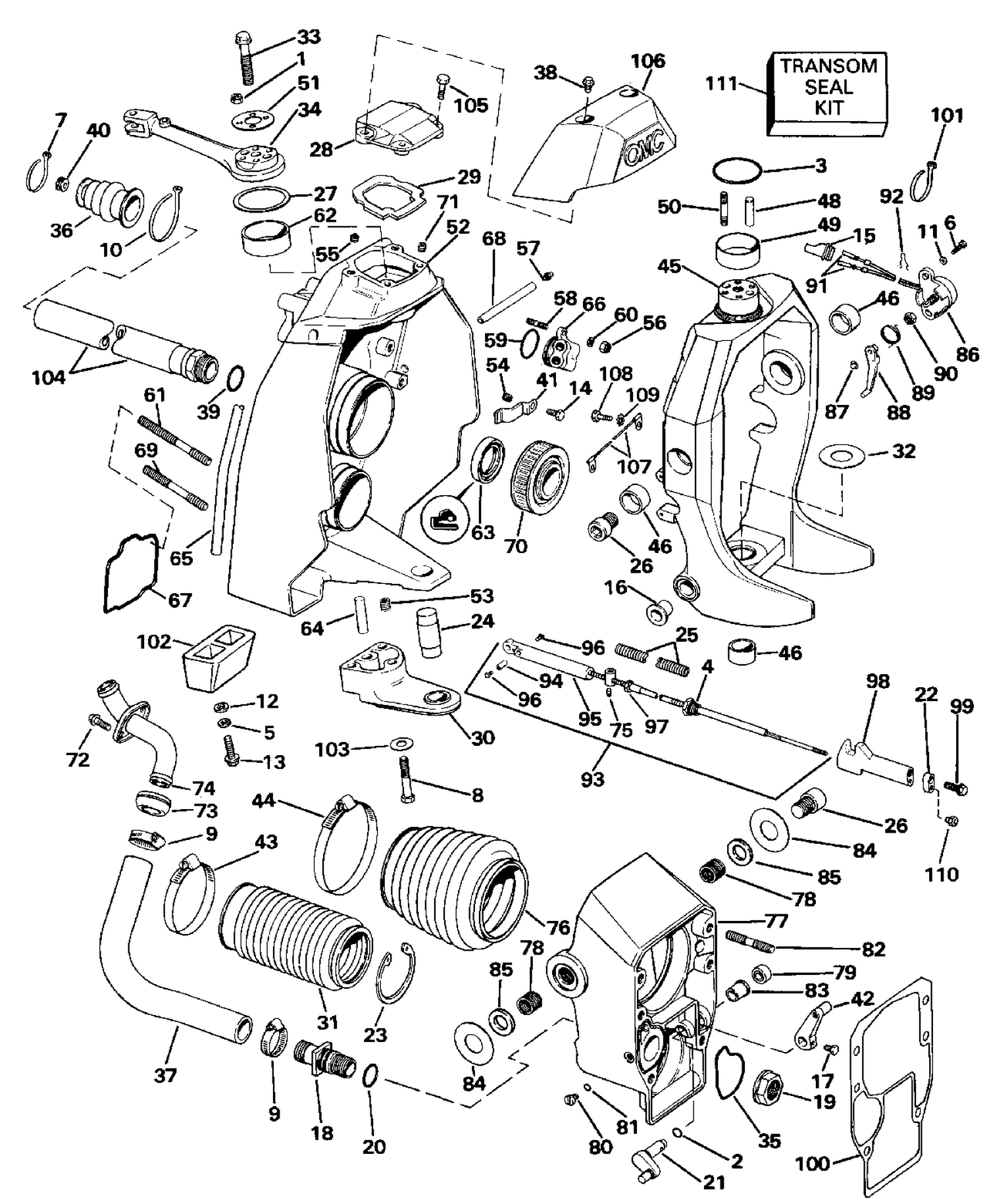 TRANSOM MOUNT