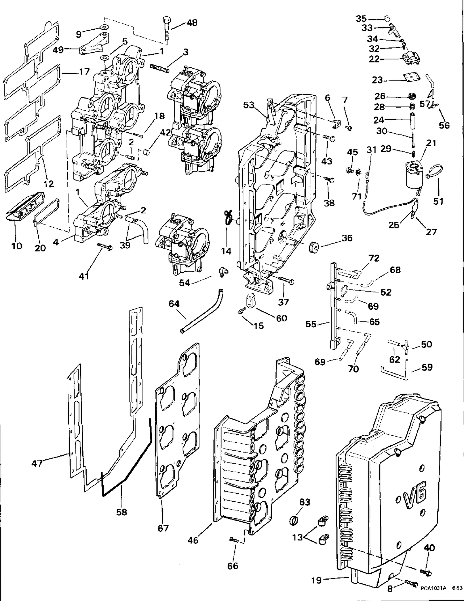 INTAKE MANIFOLD - "K" SUFFIX MODELS