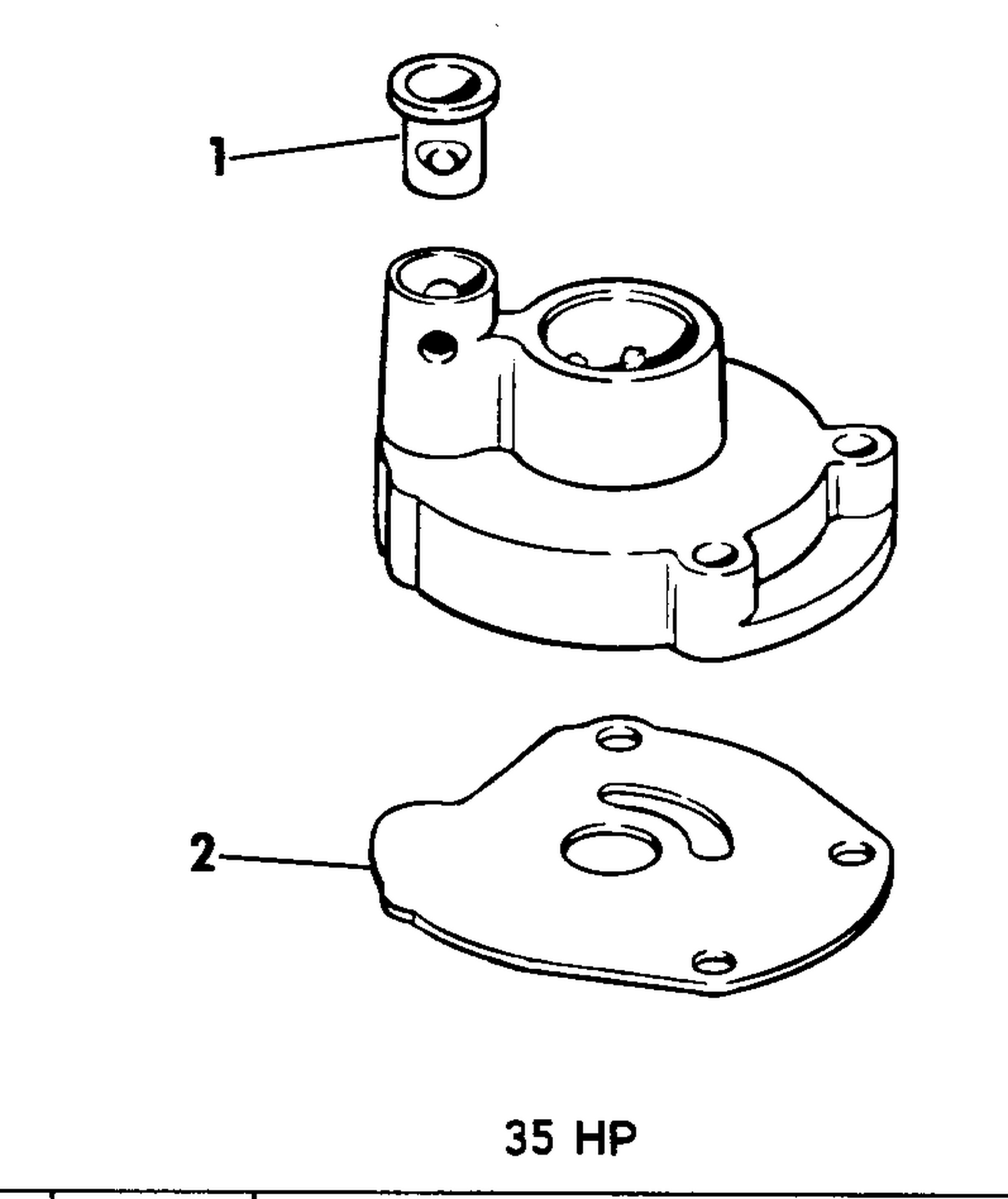 CHROME PUMP KITS 35 H.P.