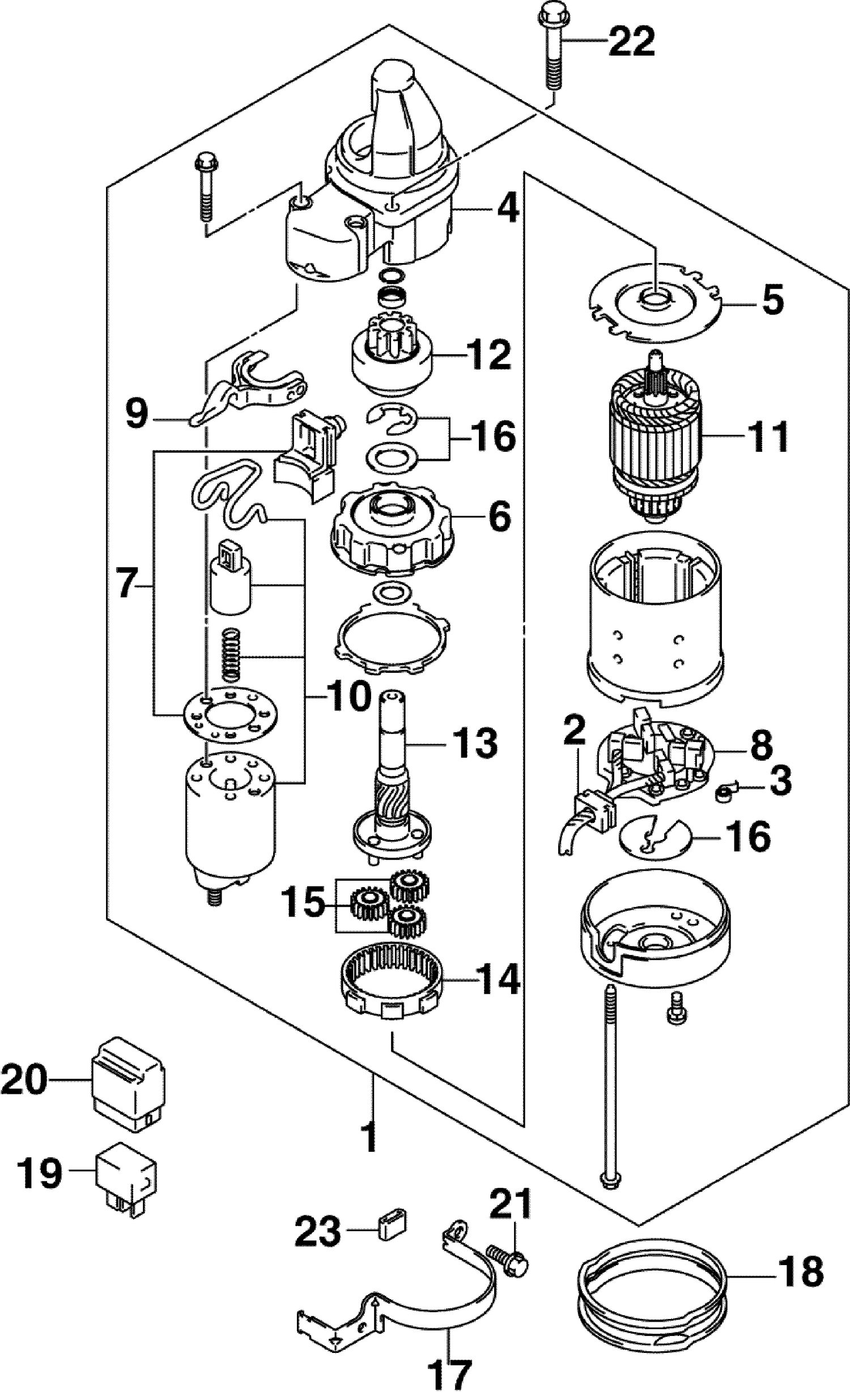 STARTER MOTOR