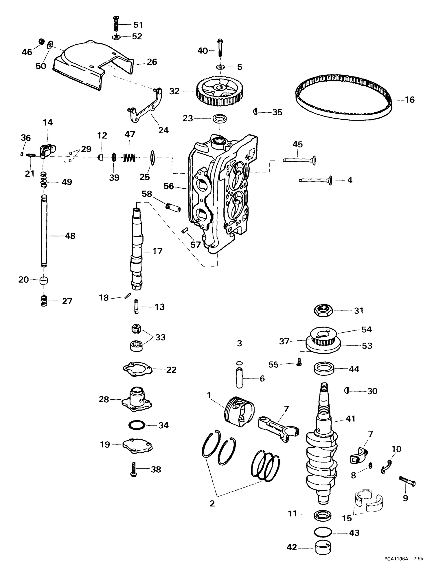 CYLINDER HEAD & CRANKSHAFT